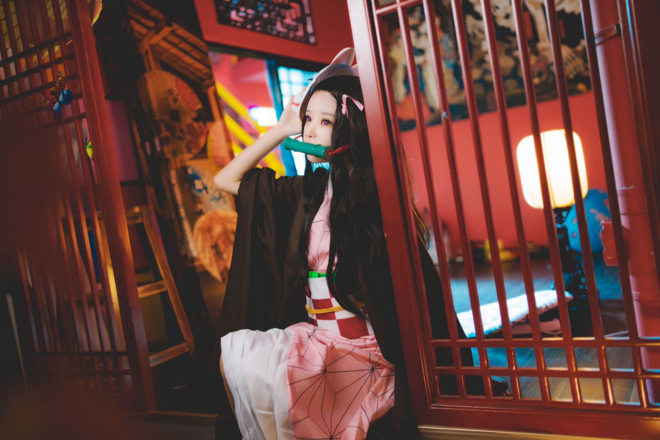[萝莉COS] 桜桃喵 - 灶门祢豆子