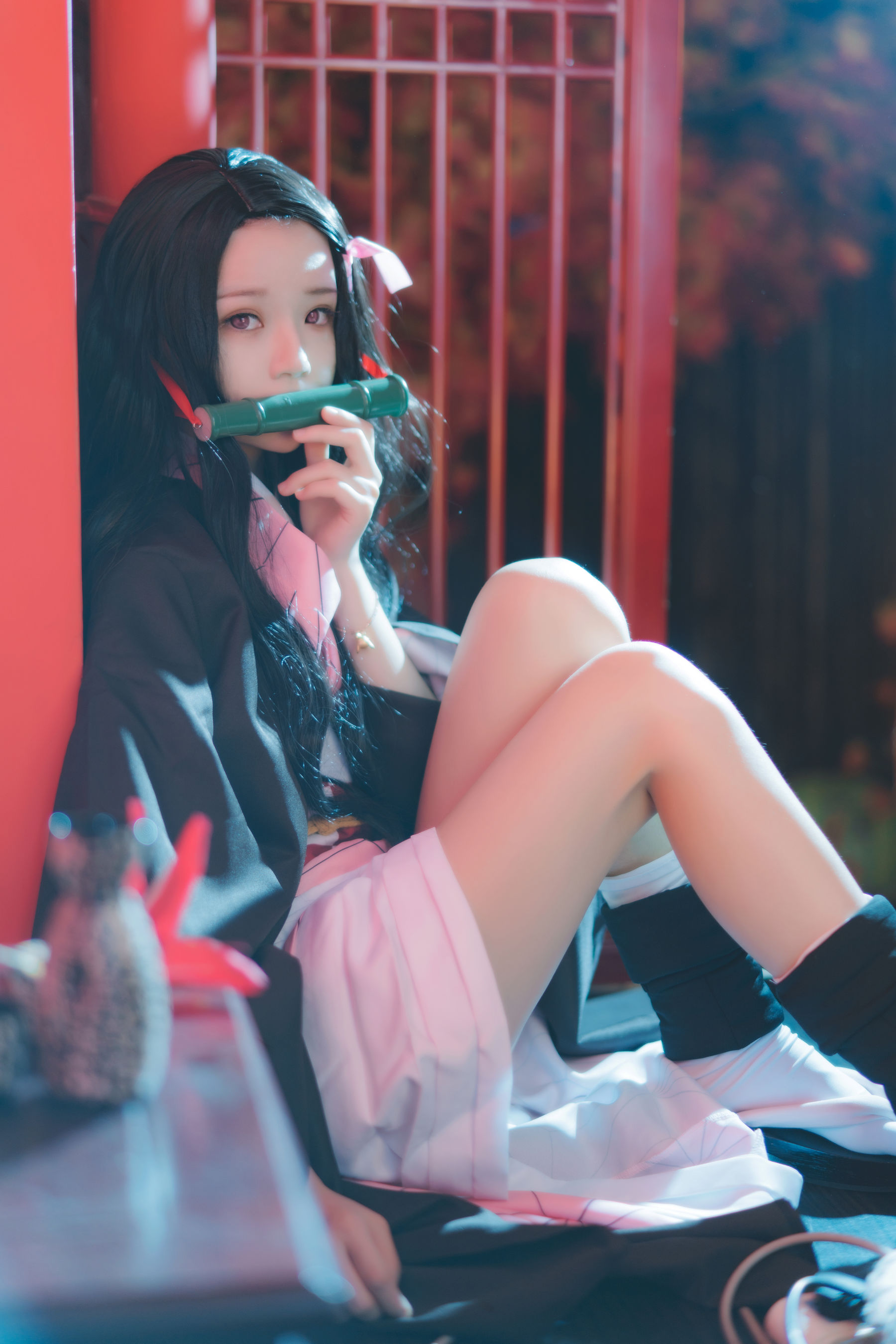 [萝莉COS] 桜桃喵 - 灶门祢豆子