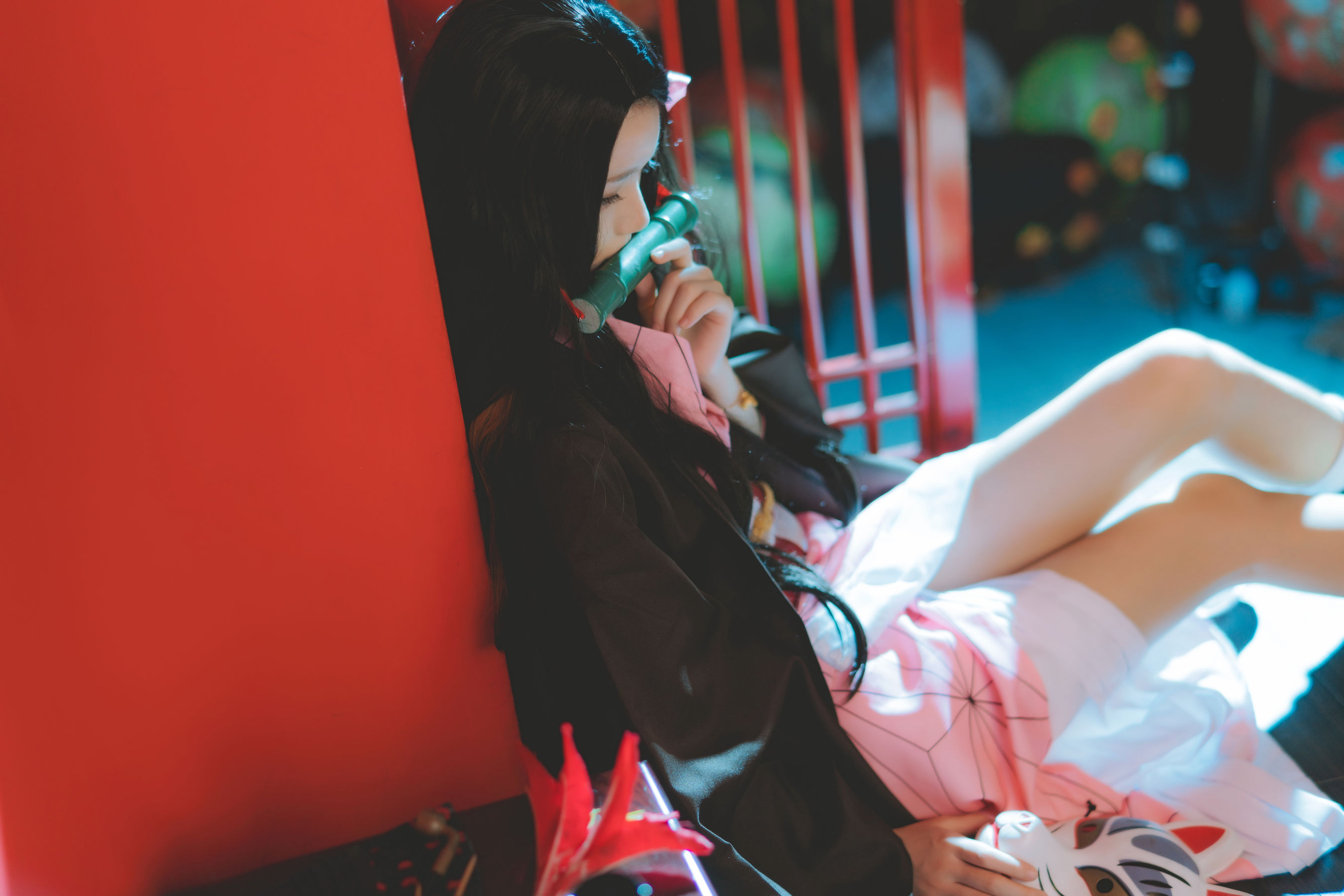 [萝莉COS] 桜桃喵 - 灶门祢豆子