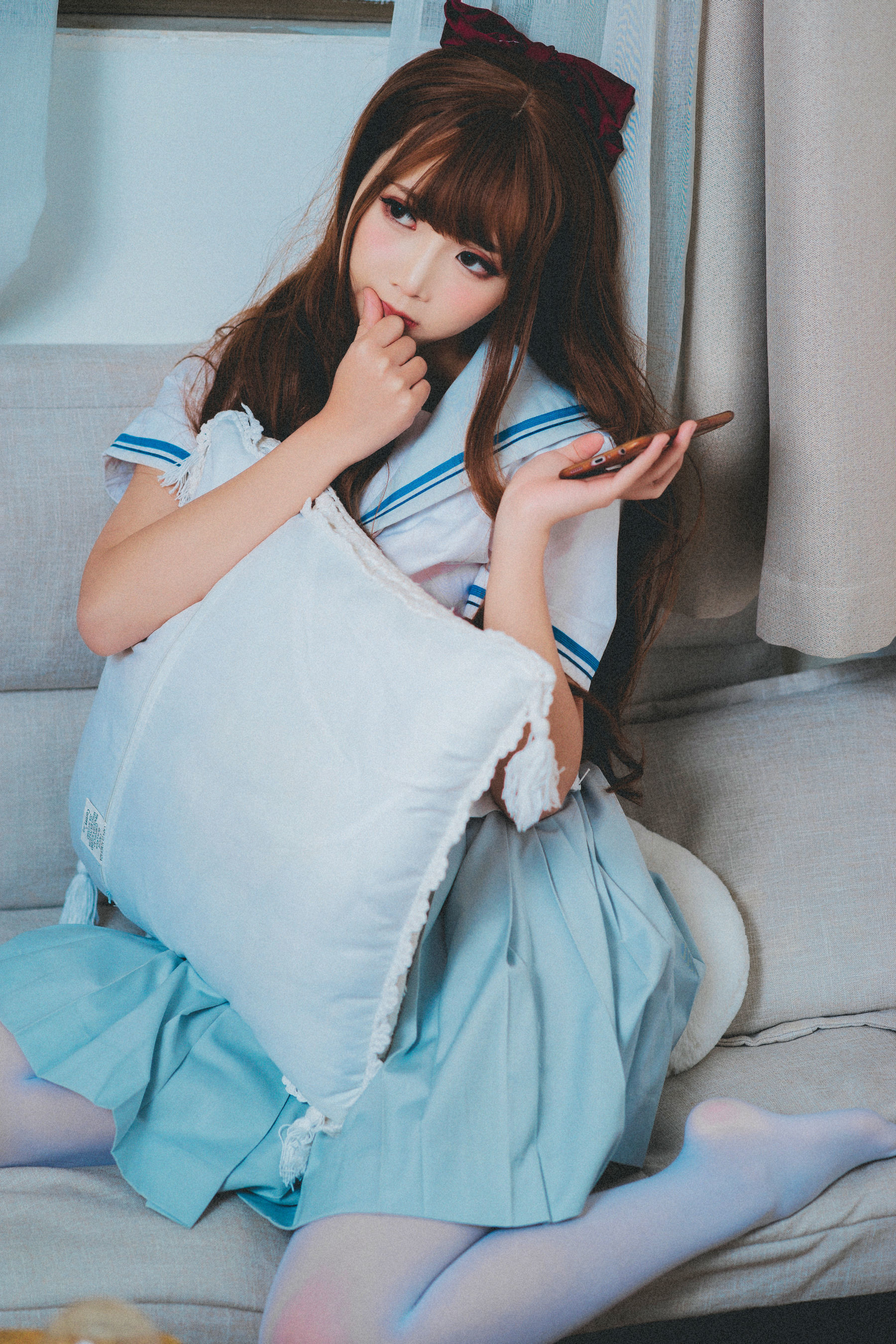 [萝莉COS] 面饼仙儿 - JK秀