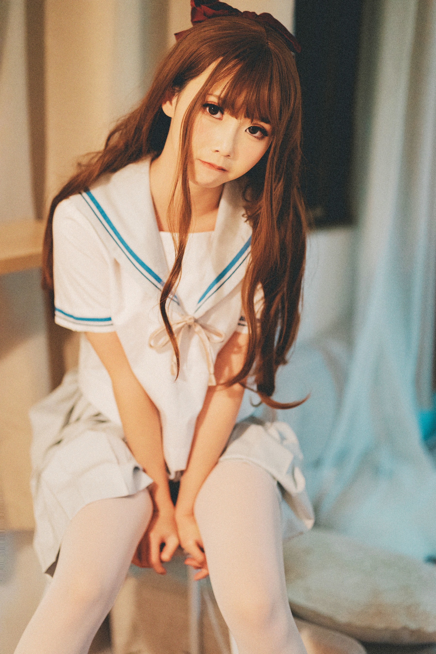 [萝莉COS] 面饼仙儿 - JK秀
