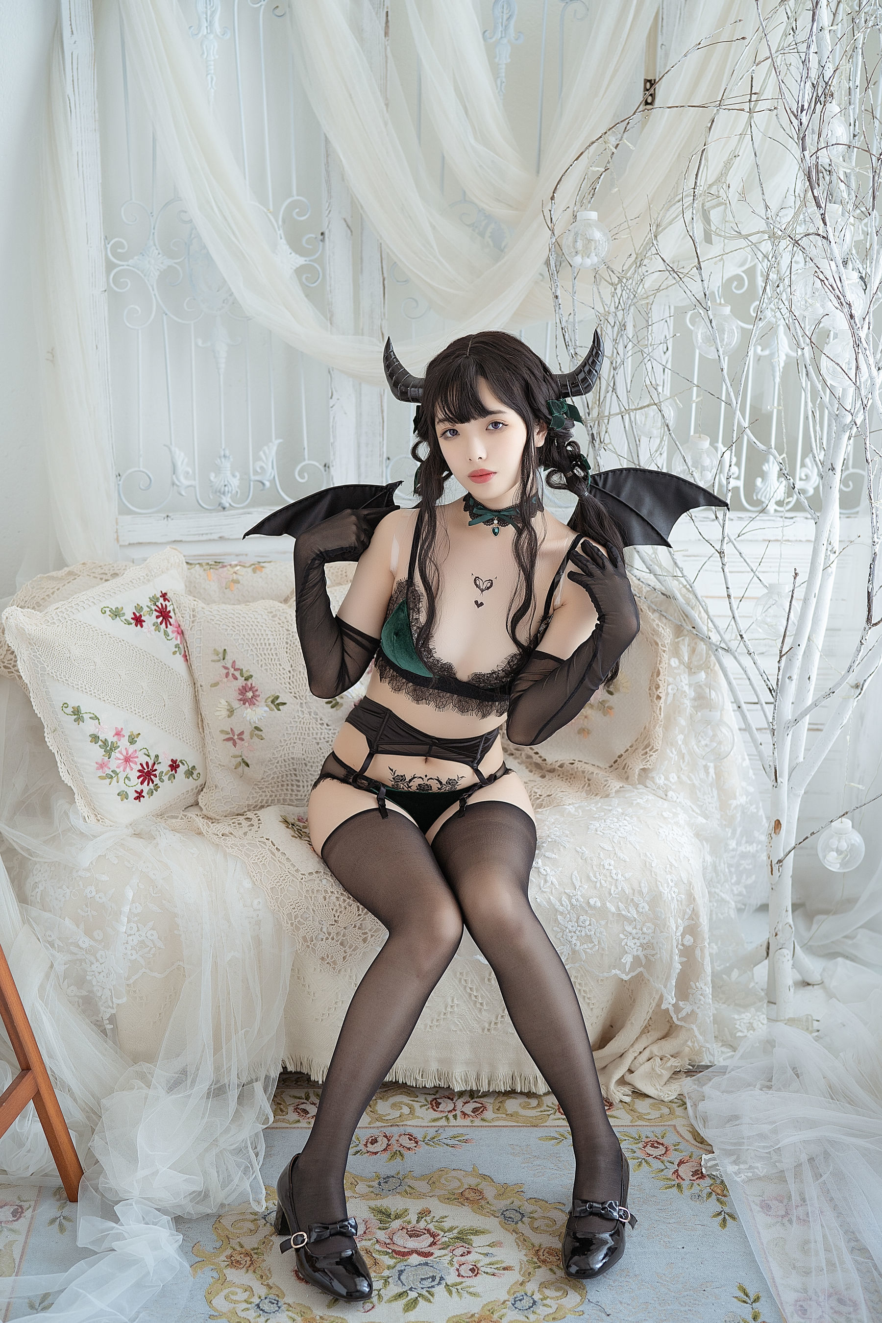 [萝莉COS] 雯妹 - 魅魔 Proud devil