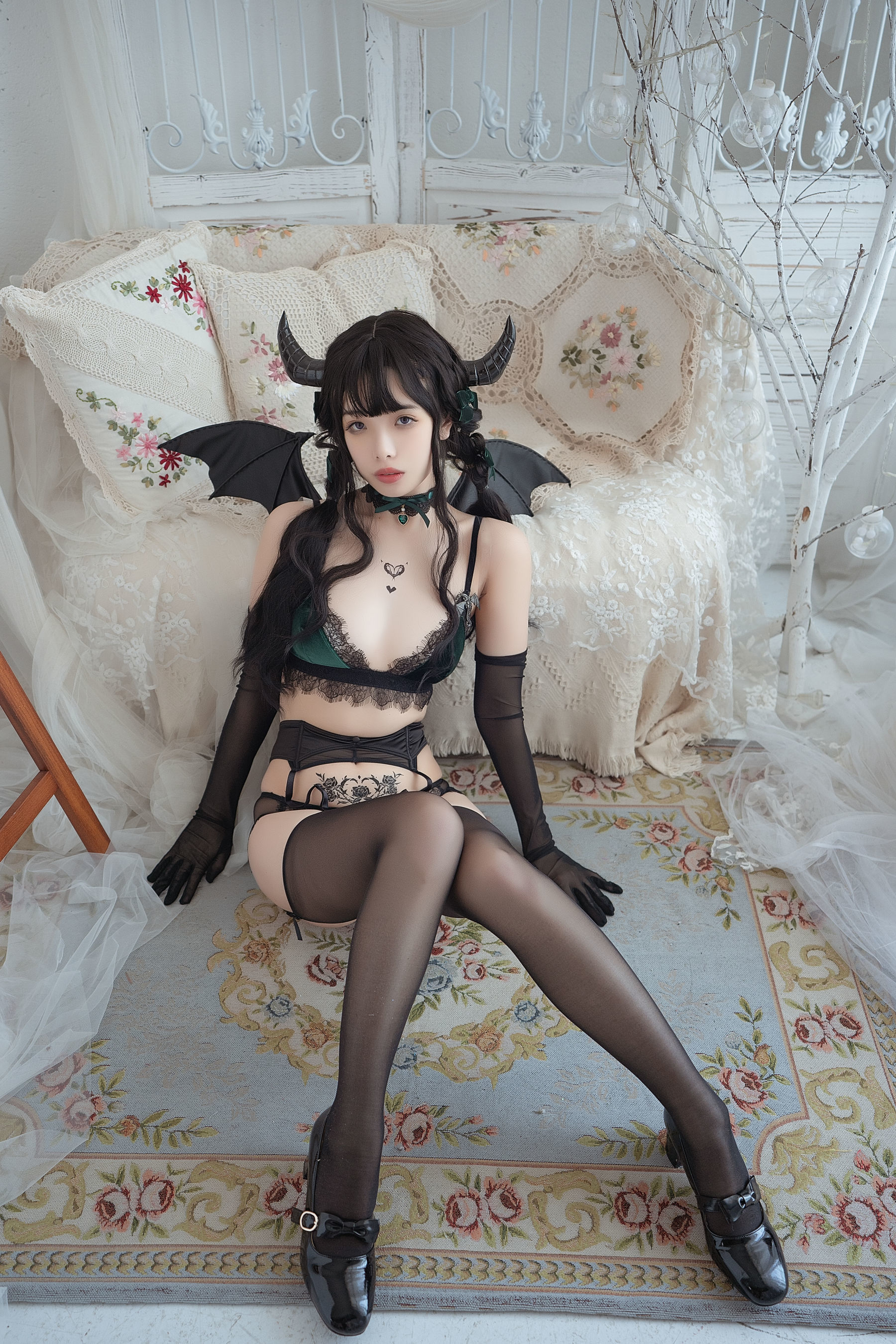 [萝莉COS] 雯妹 - 魅魔 Proud devil