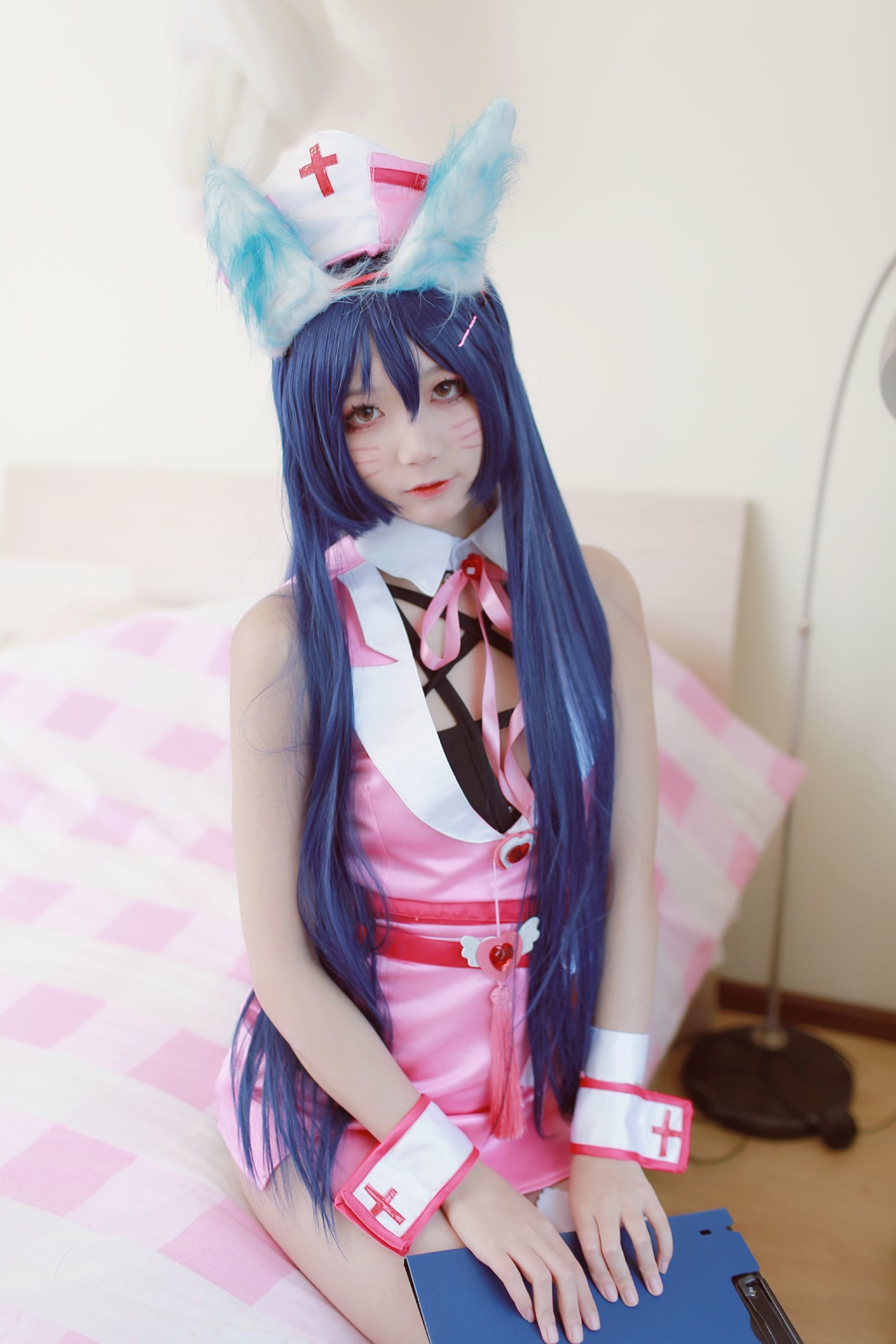 [萝莉COS] 清纯少女五更百鬼 - 阿狸护士服