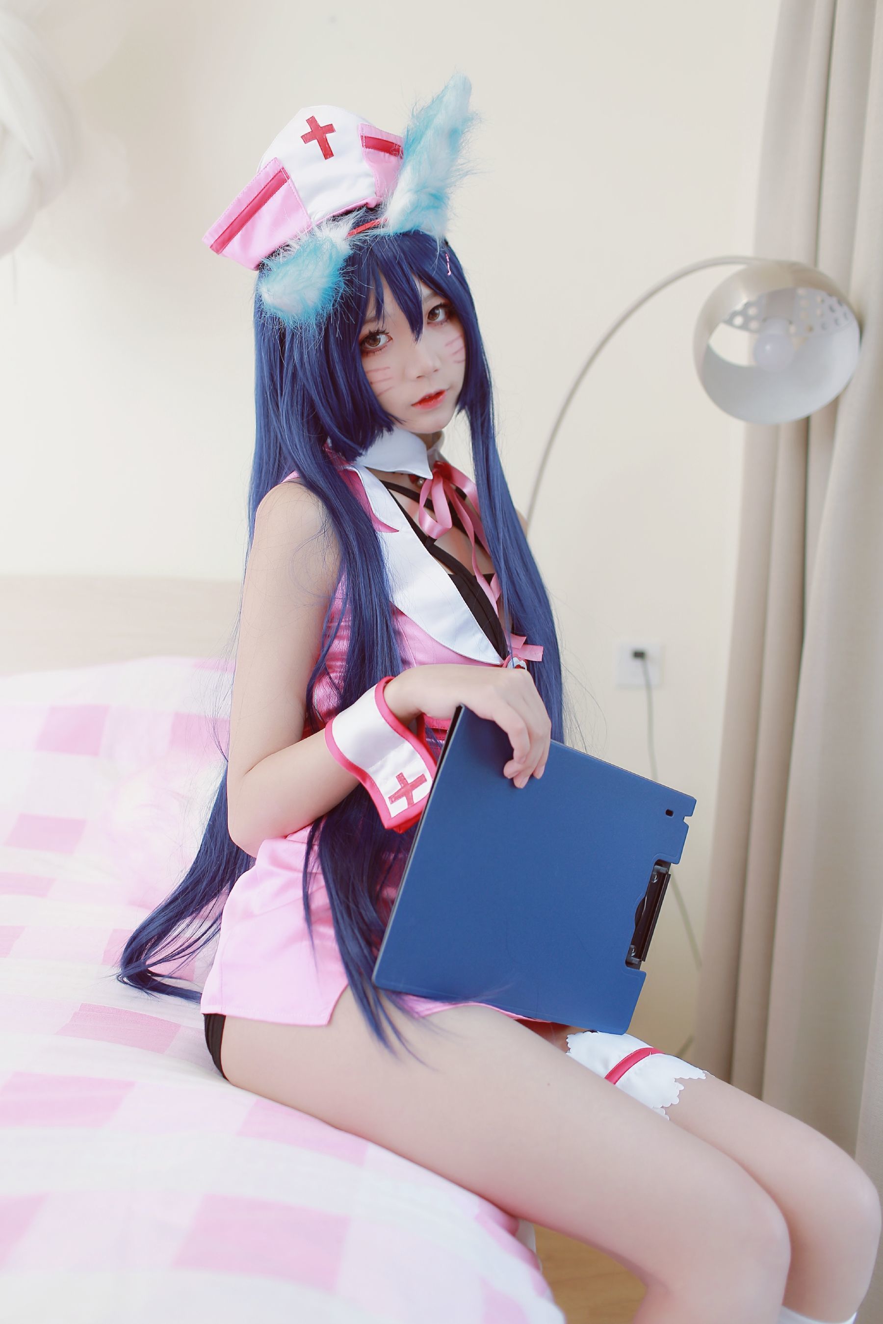[萝莉COS] 清纯少女五更百鬼 - 阿狸护士服