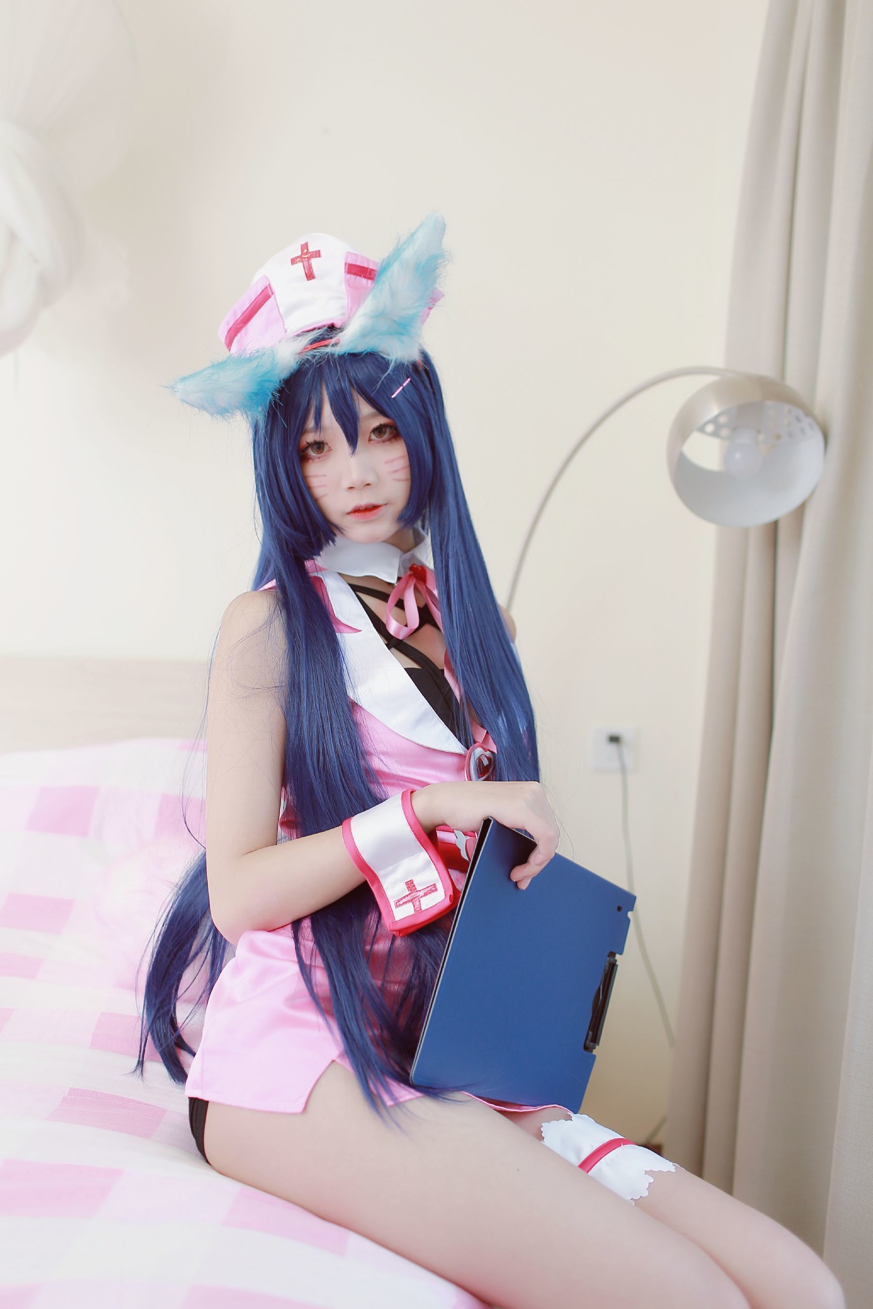 [萝莉COS] 清纯少女五更百鬼 - 阿狸护士服