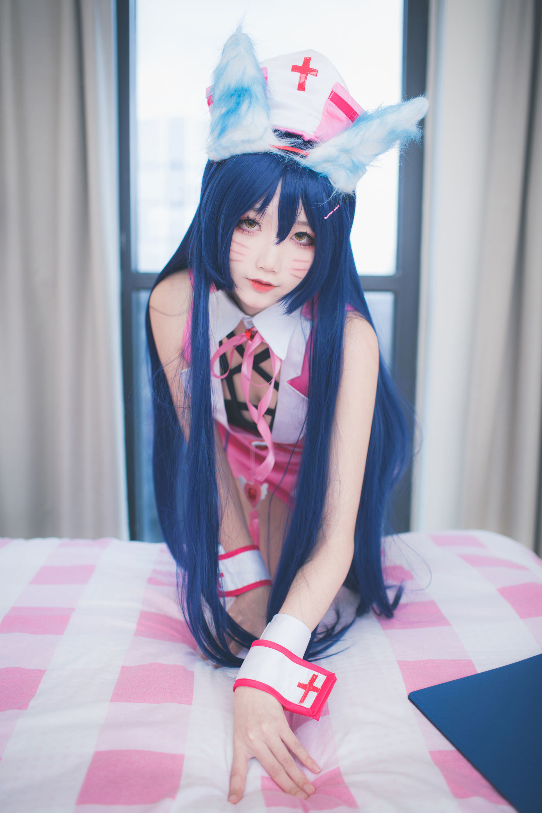 [萝莉COS] 清纯少女五更百鬼 - 阿狸护士服