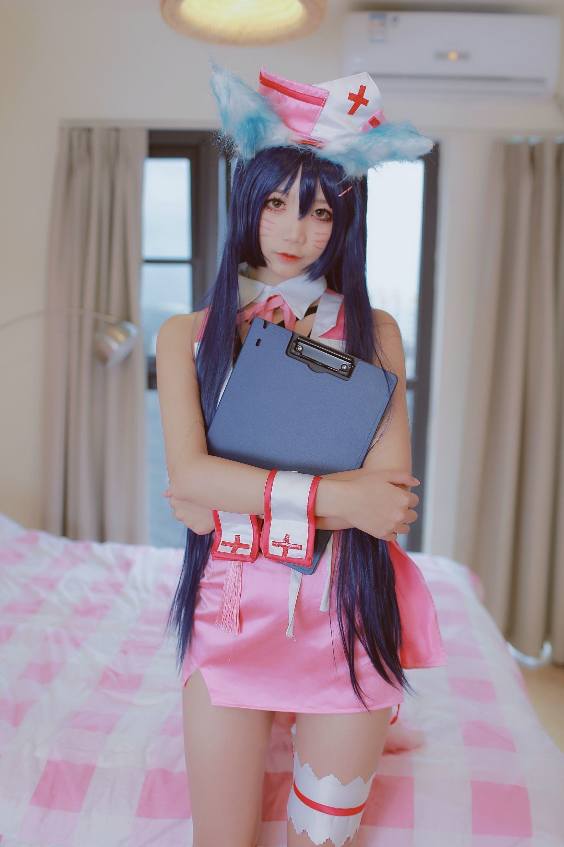 [萝莉COS] 清纯少女五更百鬼 - 阿狸护士服