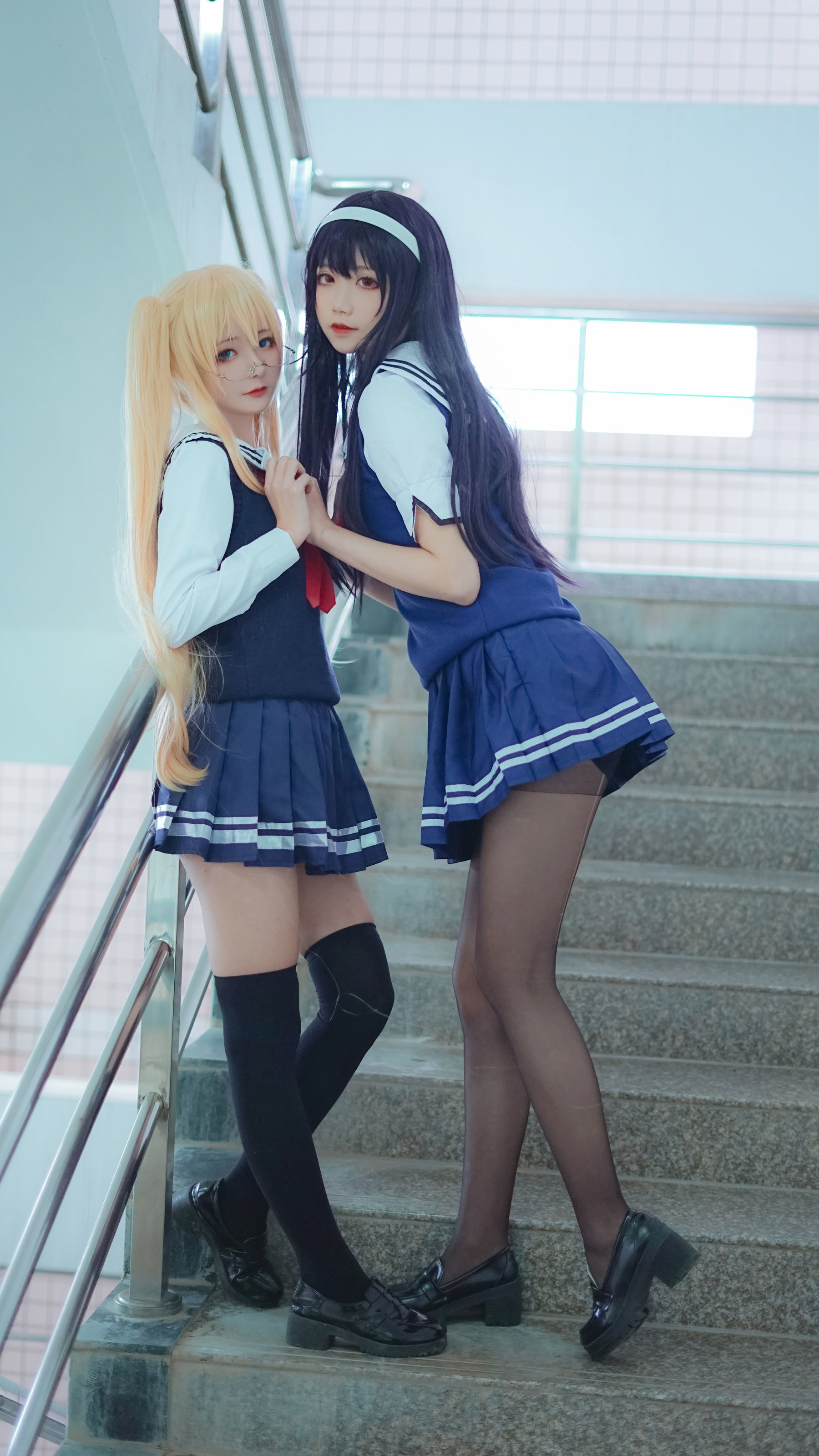 [萝莉COS] 清纯少女五更百鬼 - 学姐校服