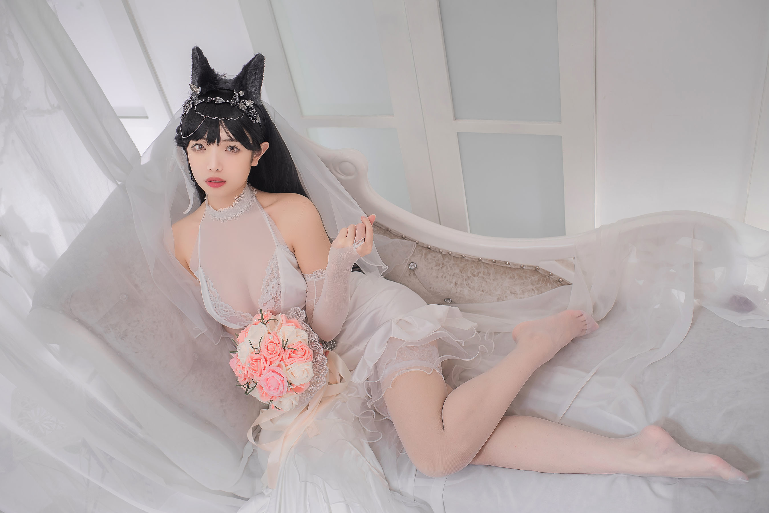 [萝莉COS] 雯妹 - 爱宕花嫁