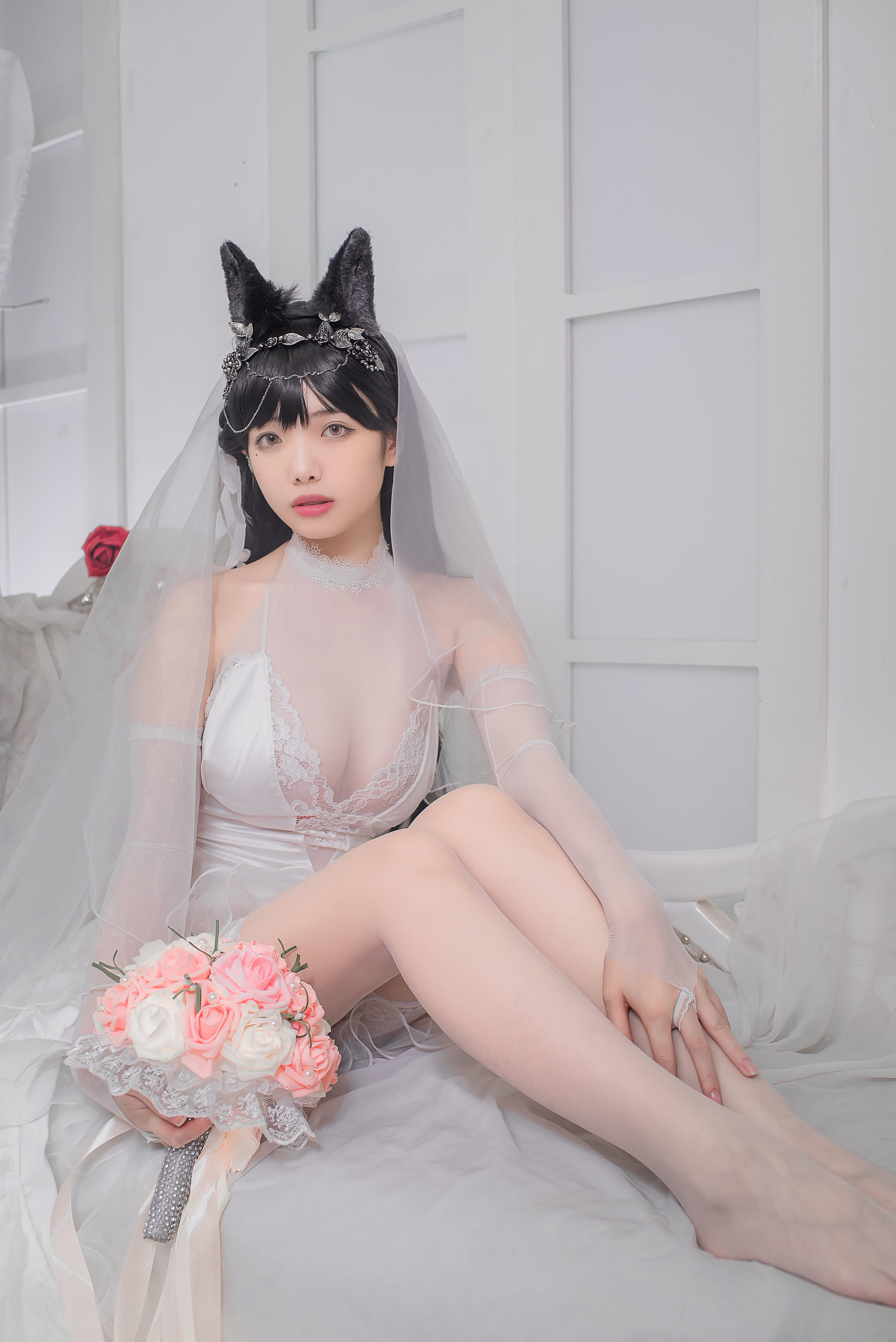 [萝莉COS] 雯妹 - 爱宕花嫁