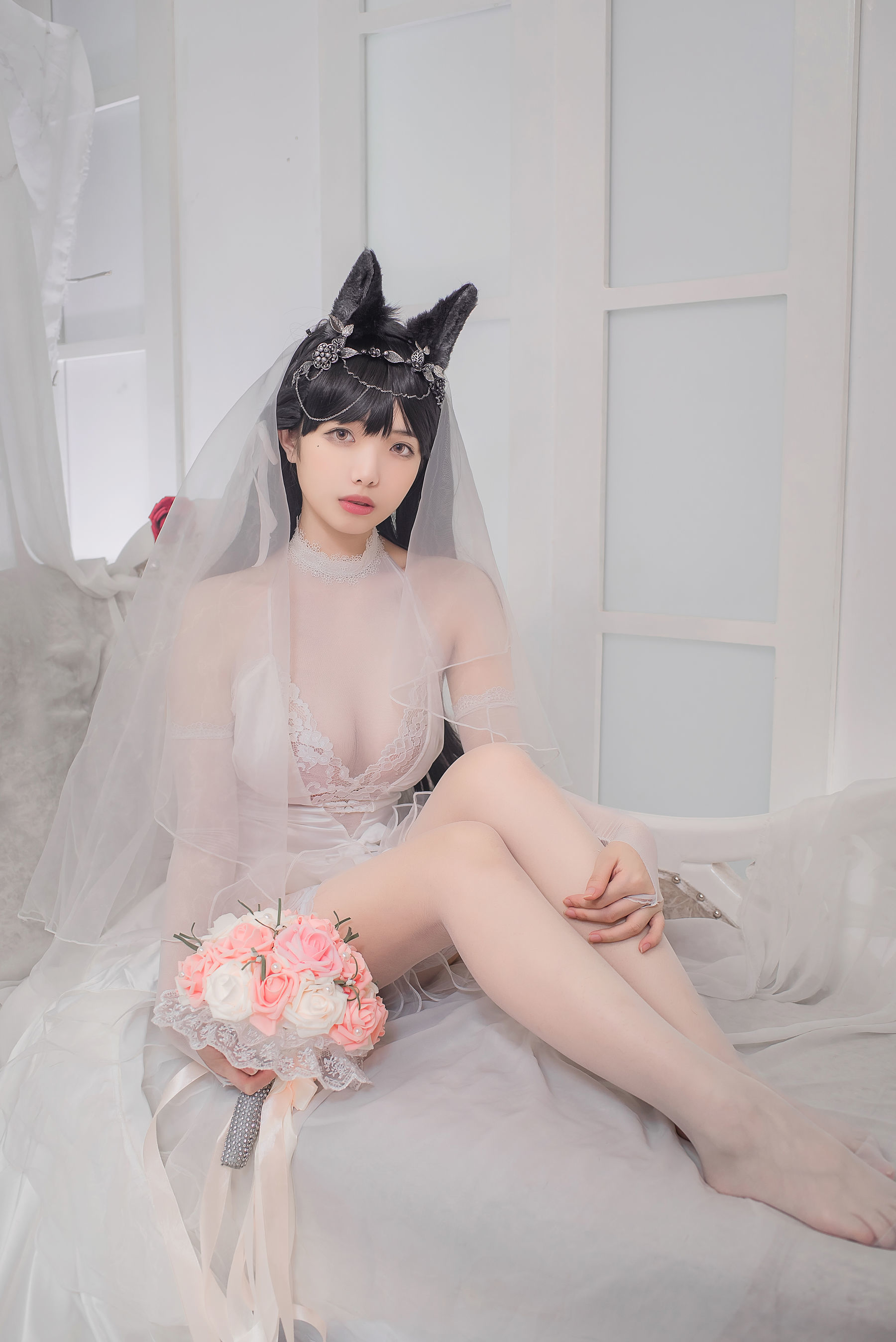 [萝莉COS] 雯妹 - 爱宕花嫁