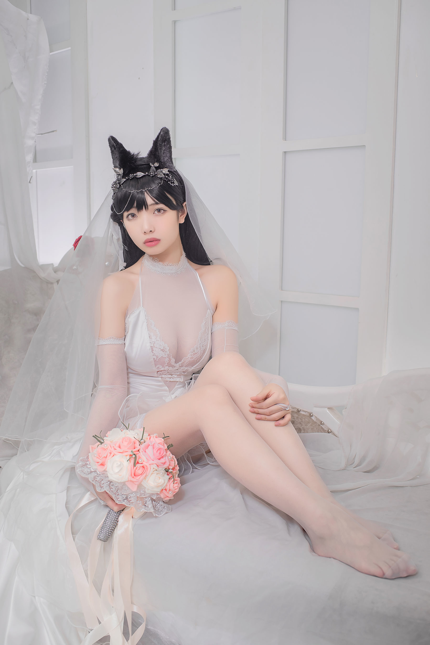 [萝莉COS] 雯妹 - 爱宕花嫁