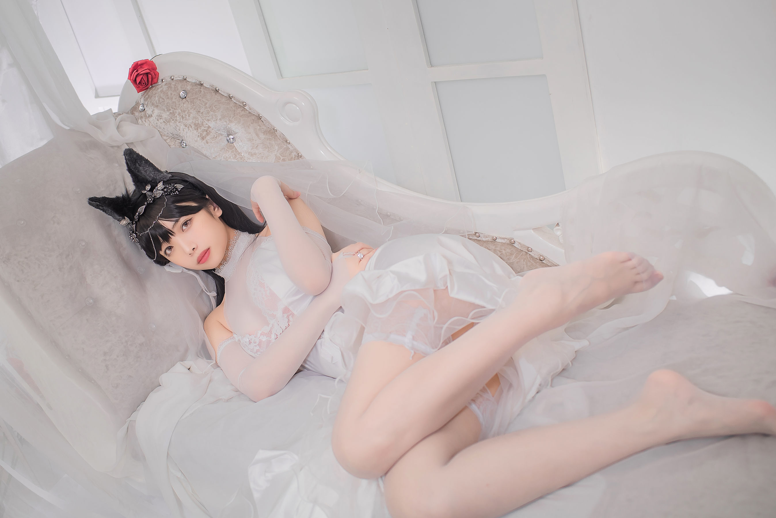 [萝莉COS] 雯妹 - 爱宕花嫁