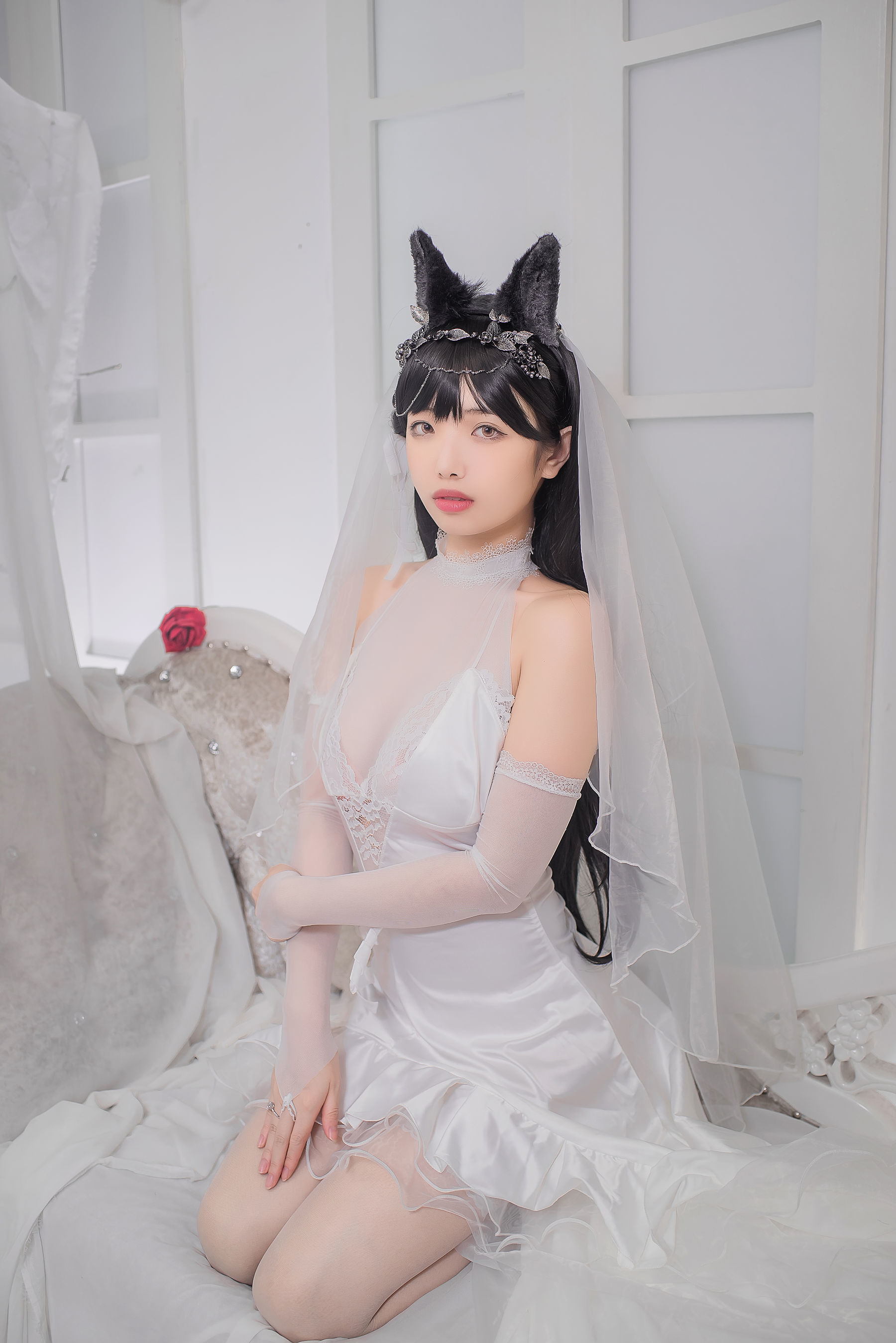 [萝莉COS] 雯妹 - 爱宕花嫁