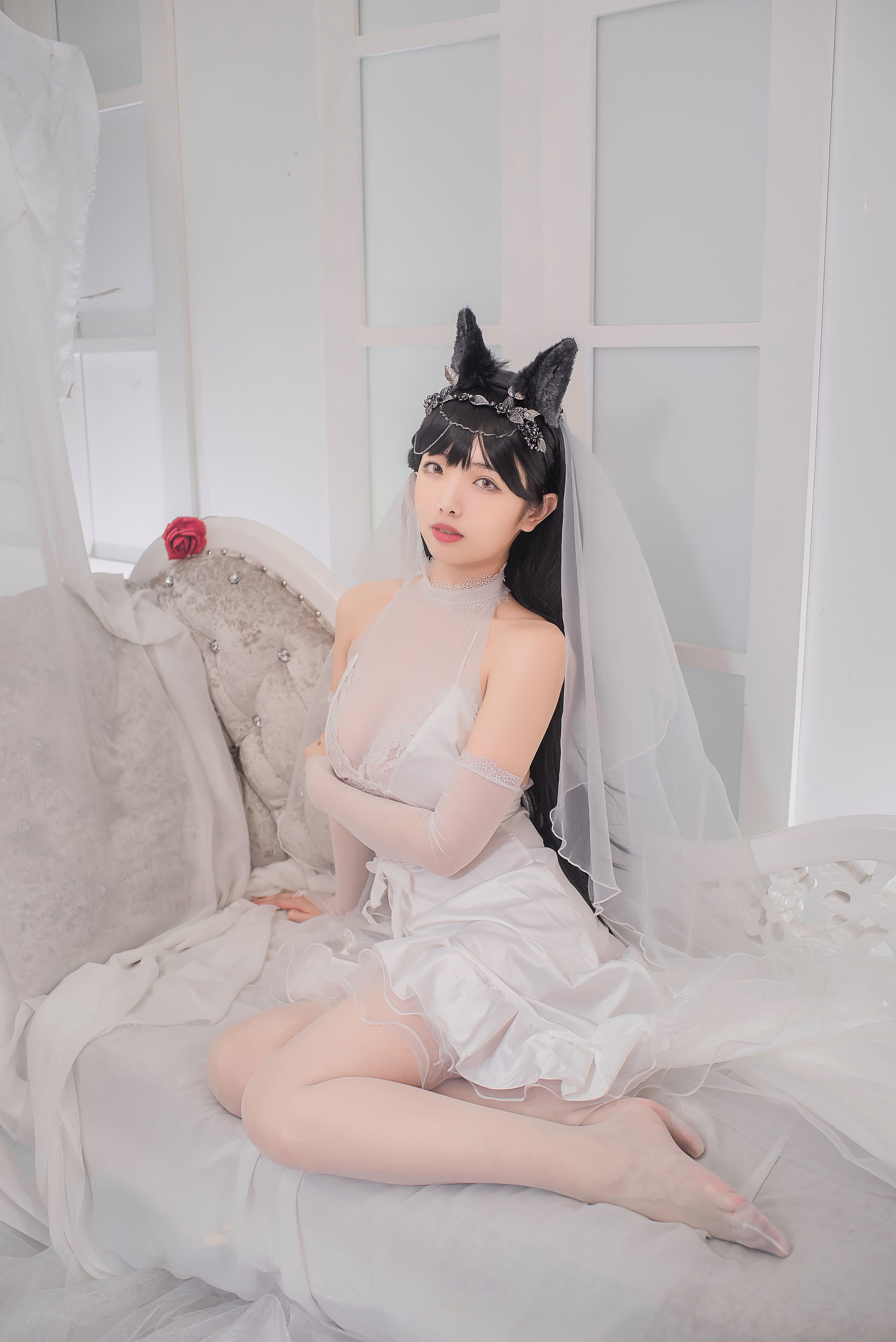 [萝莉COS] 雯妹 - 爱宕花嫁