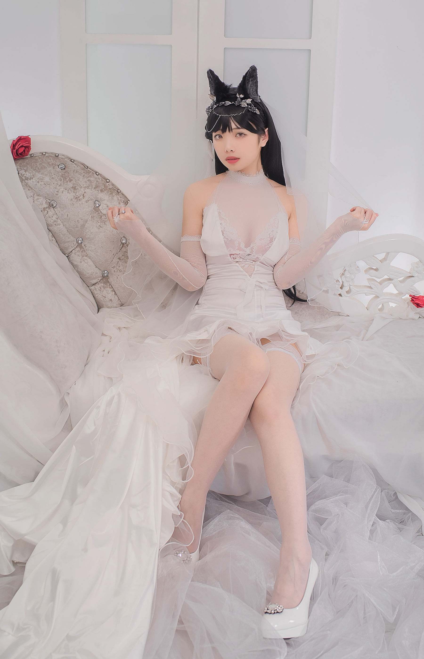 [萝莉COS] 雯妹 - 爱宕花嫁