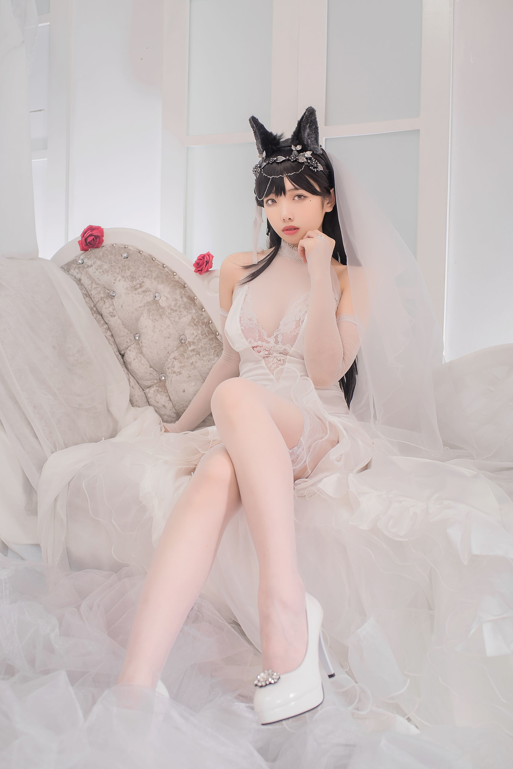 [萝莉COS] 雯妹 - 爱宕花嫁
