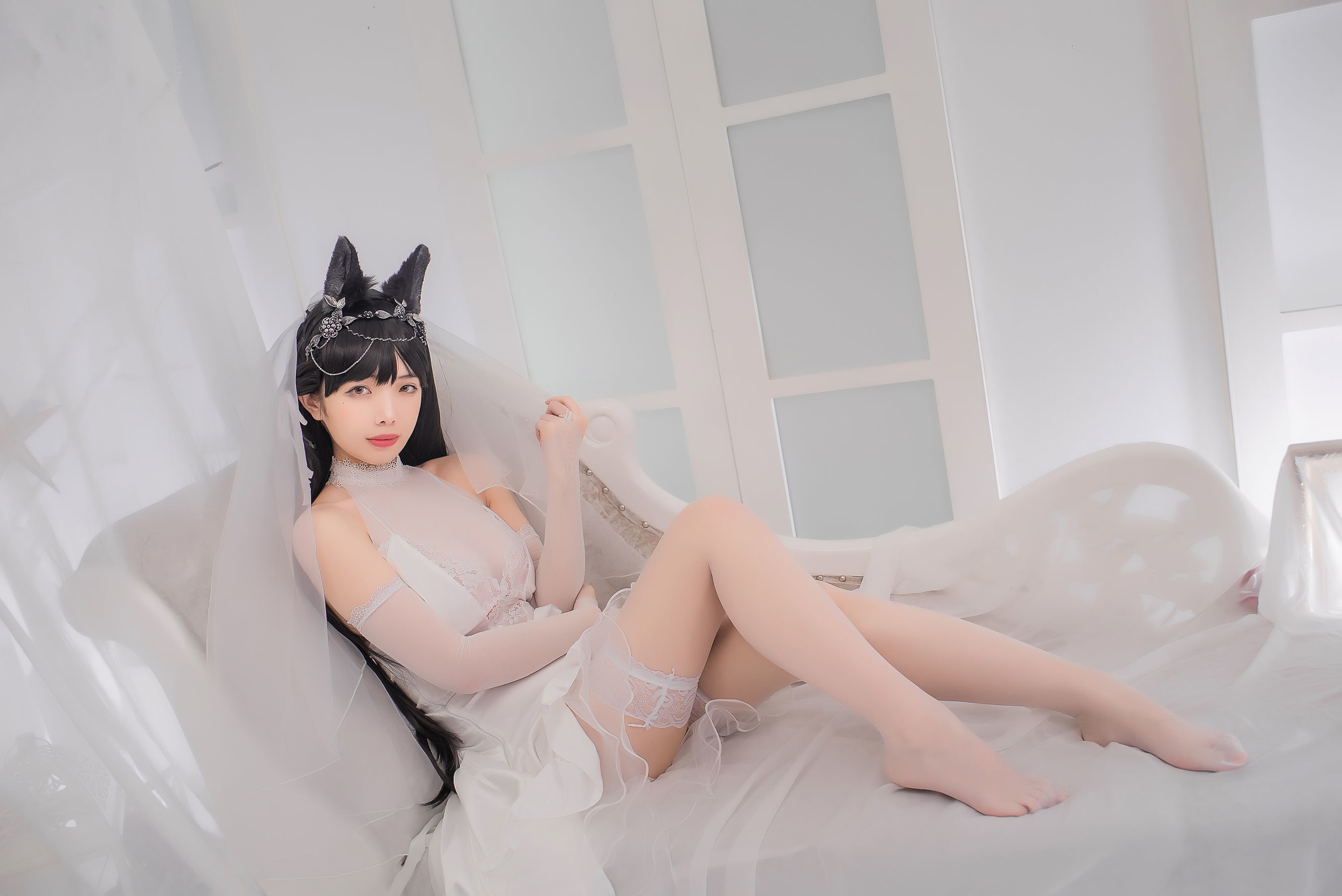 [萝莉COS] 雯妹 - 爱宕花嫁