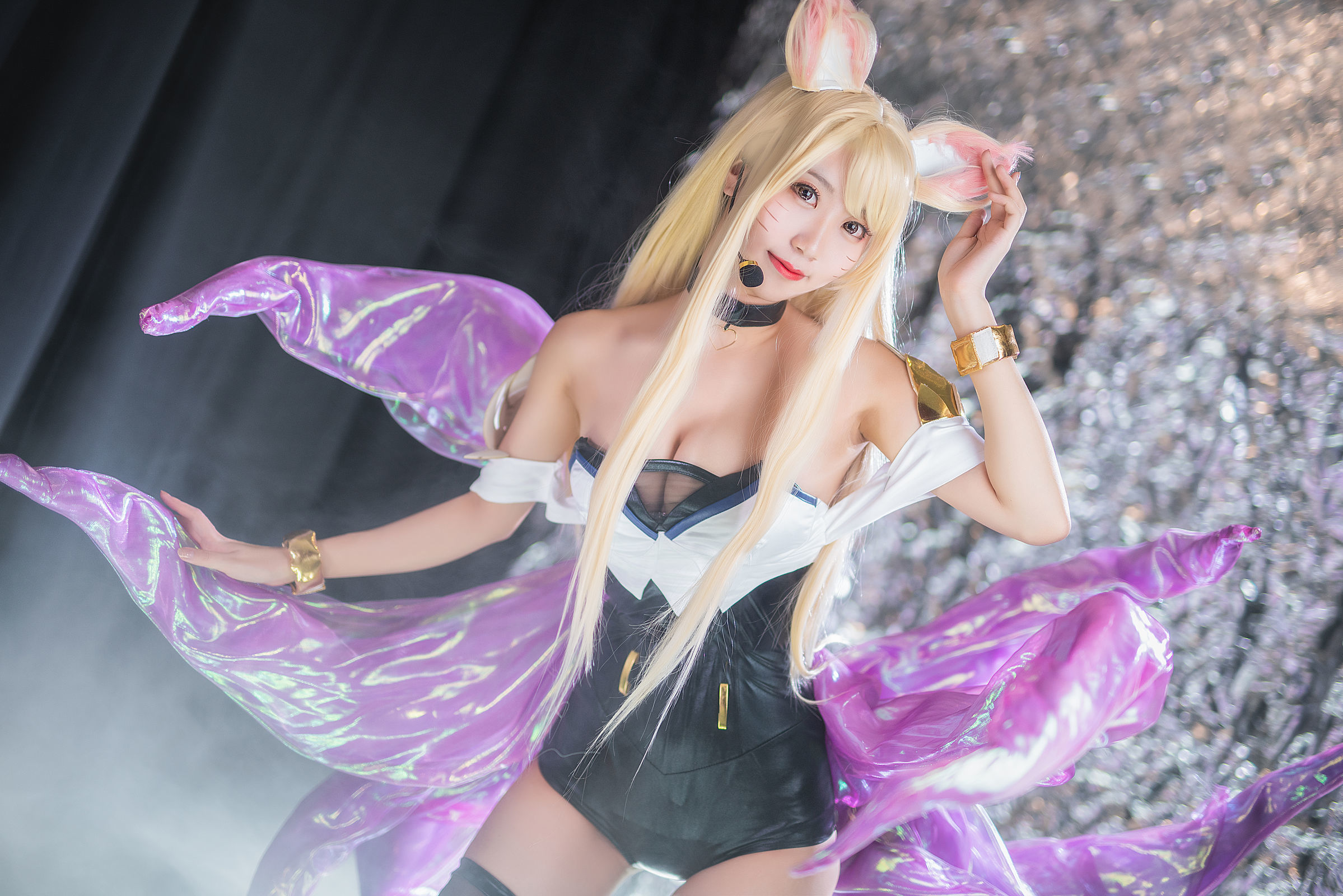 [萝莉COS] 黑川 - 阿狸 KDA