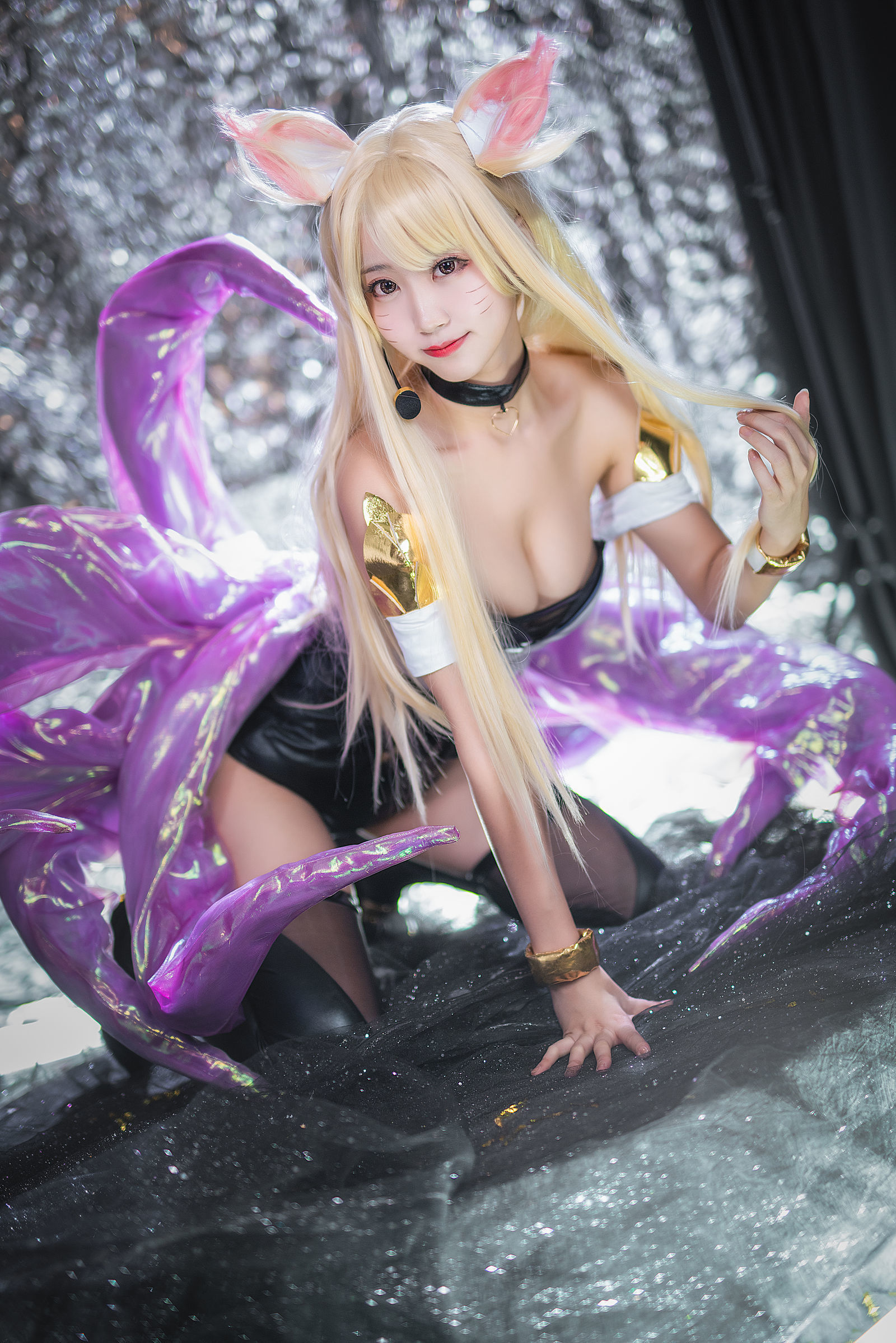 [萝莉COS] 黑川 - 阿狸 KDA