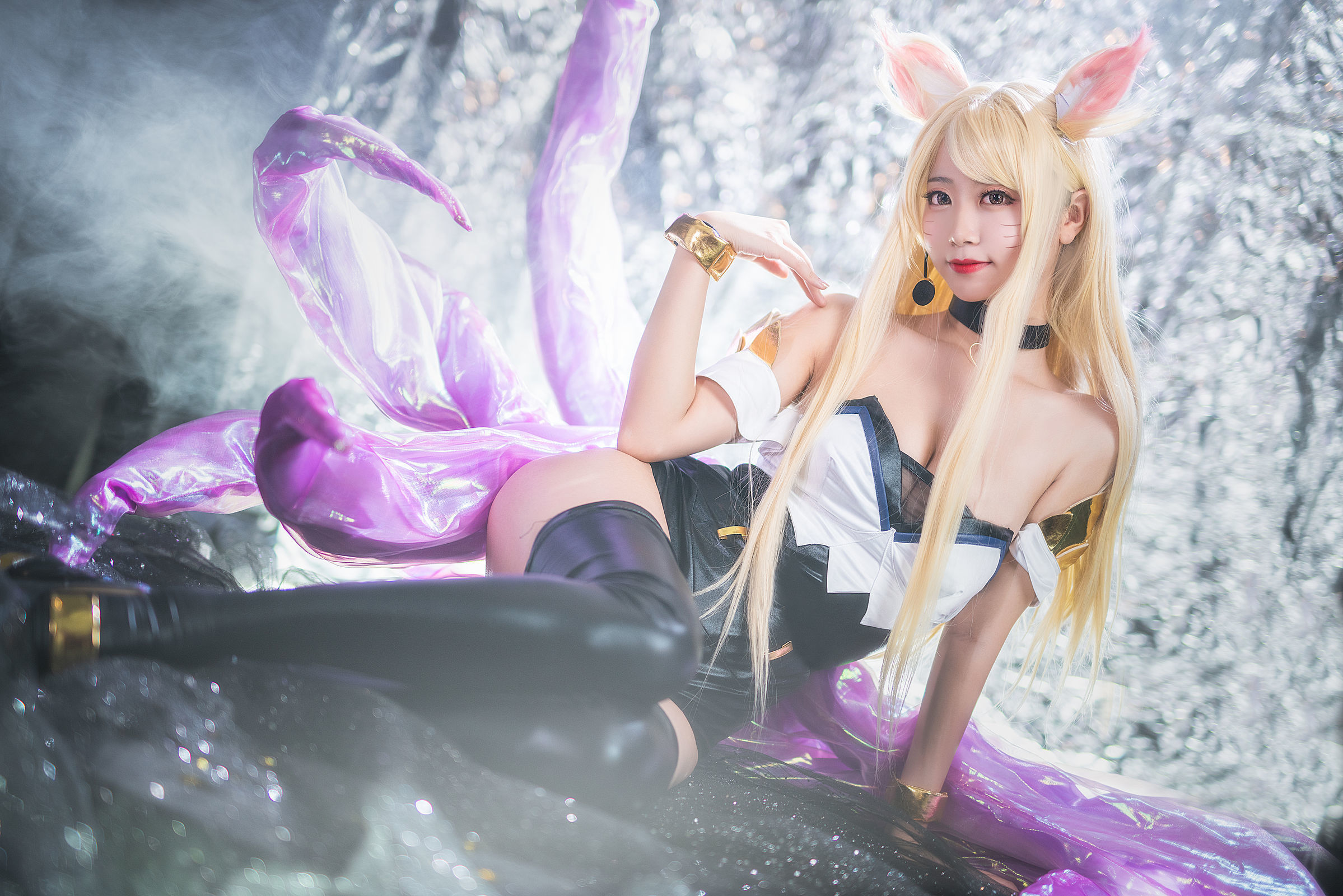 [萝莉COS] 黑川 - 阿狸 KDA