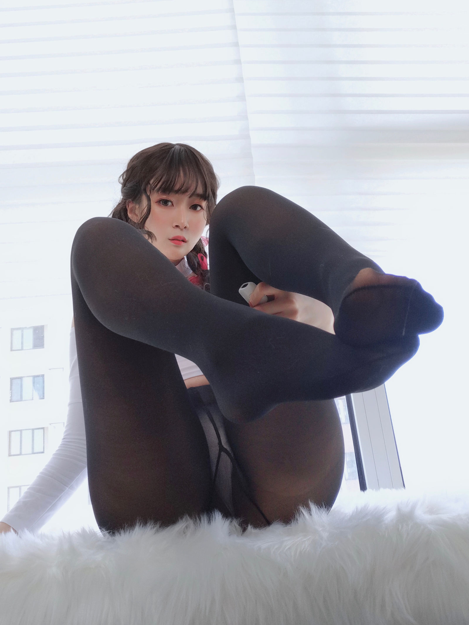 [萝莉COS] 白银 - 邻家大姐姐的黑丝2