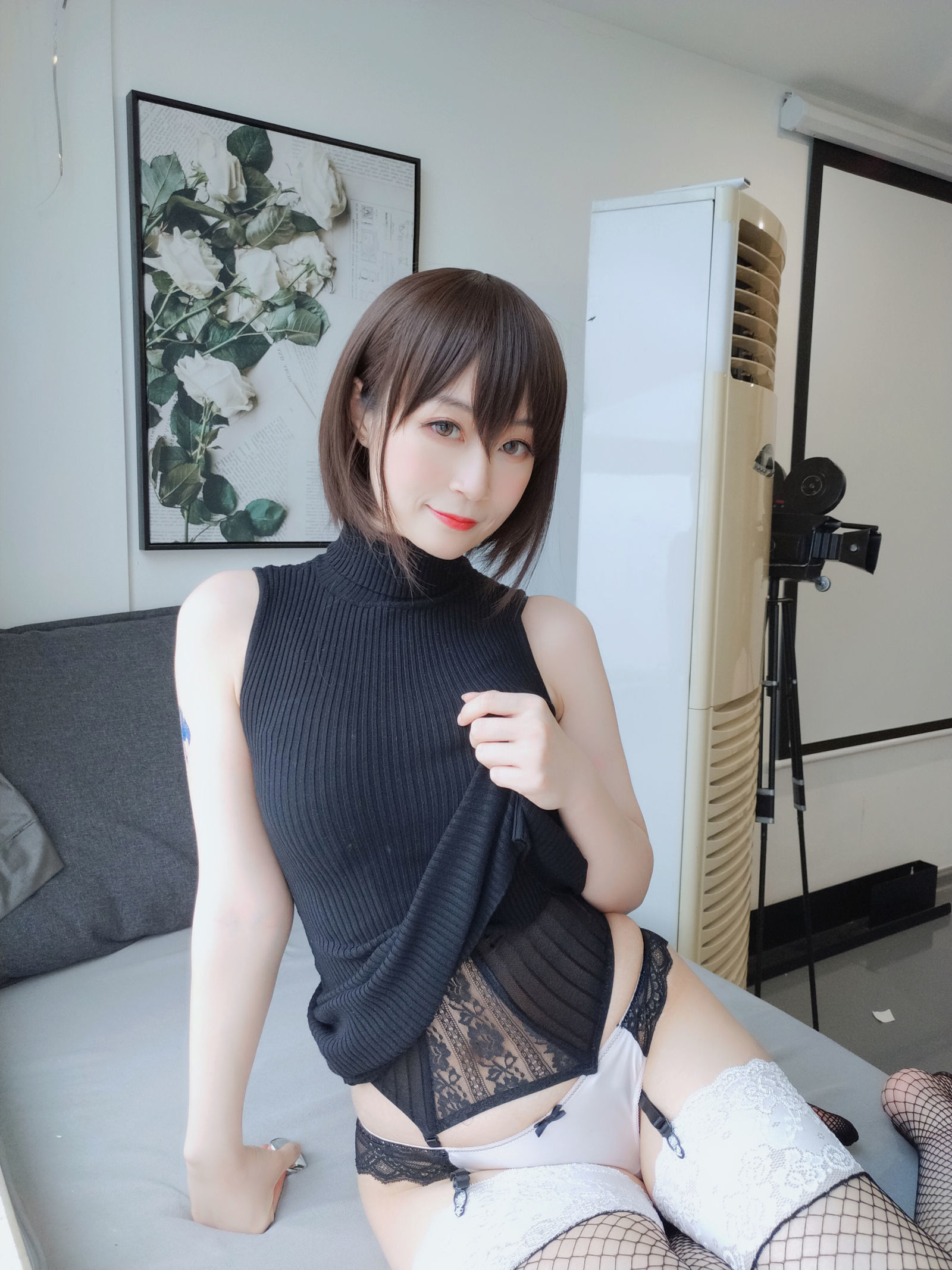 [萝莉COS] 白银 - 黑色包臀裙