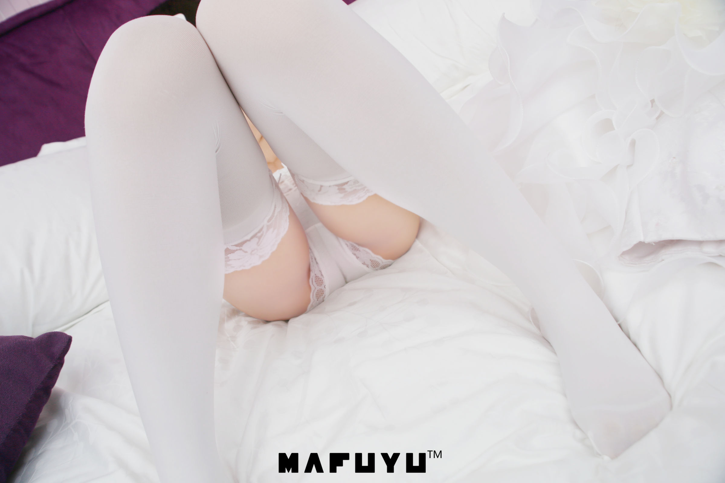 [萝莉COS] 神楽板真冬 婚纱系列套图