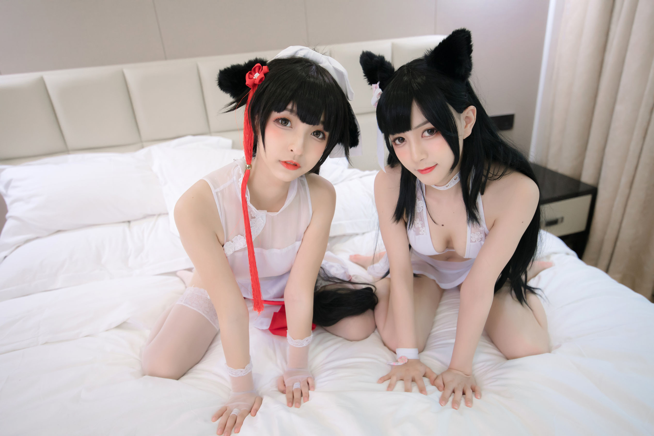 [萝莉COS] 神楽板真冬 指挥官很忙…