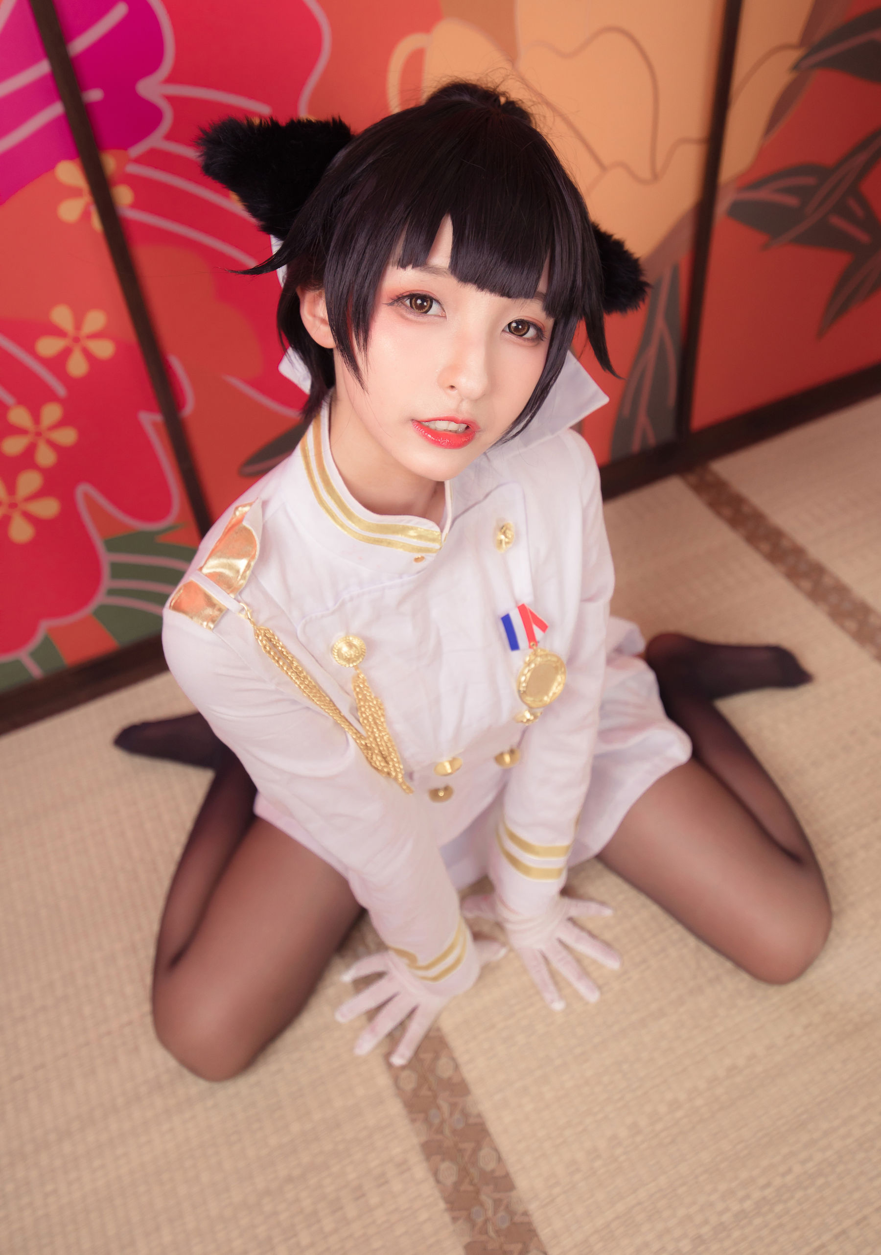 [萝莉COS] 神楽板真冬 指挥官很忙…