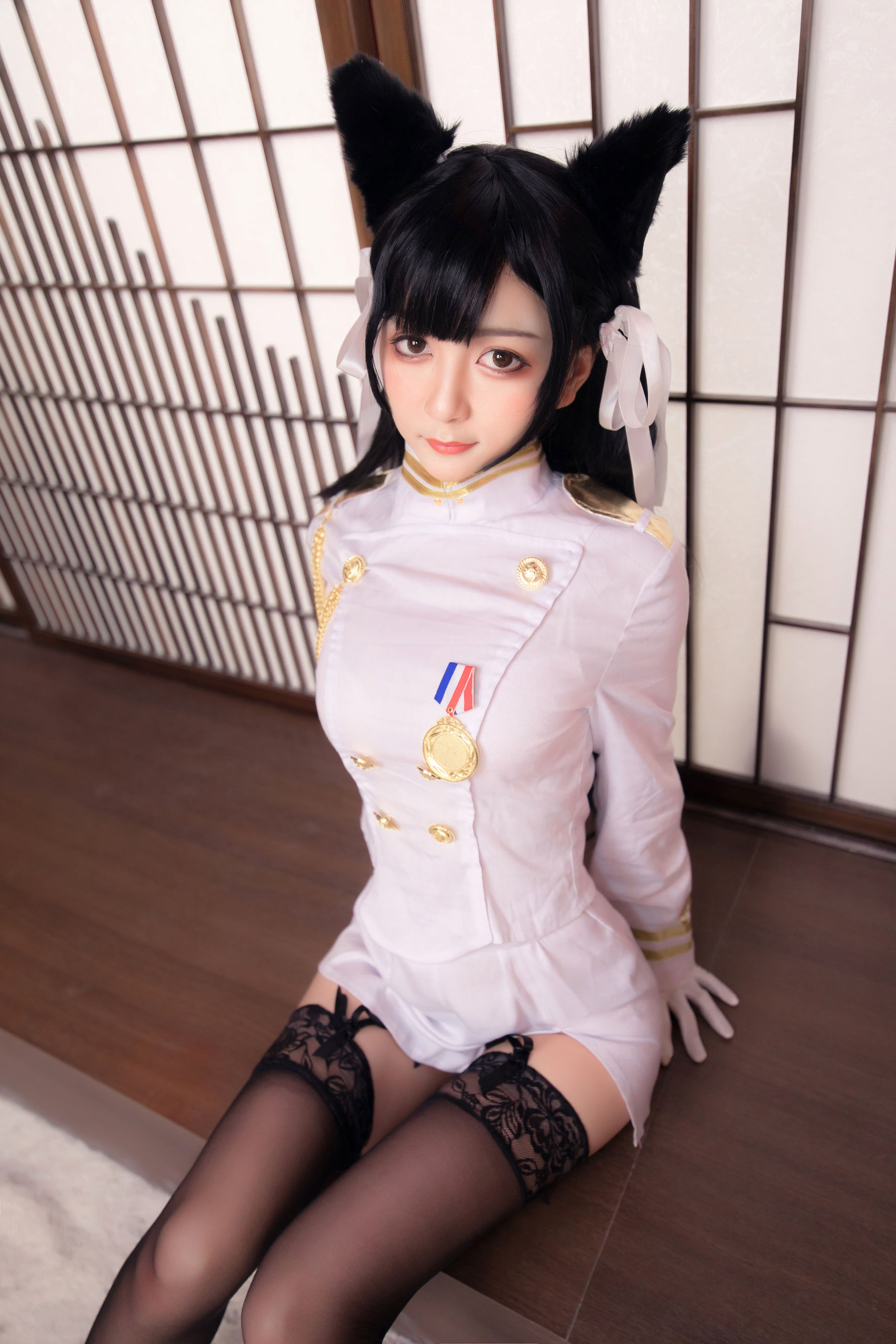 [萝莉COS] 神楽板真冬 指挥官很忙…
