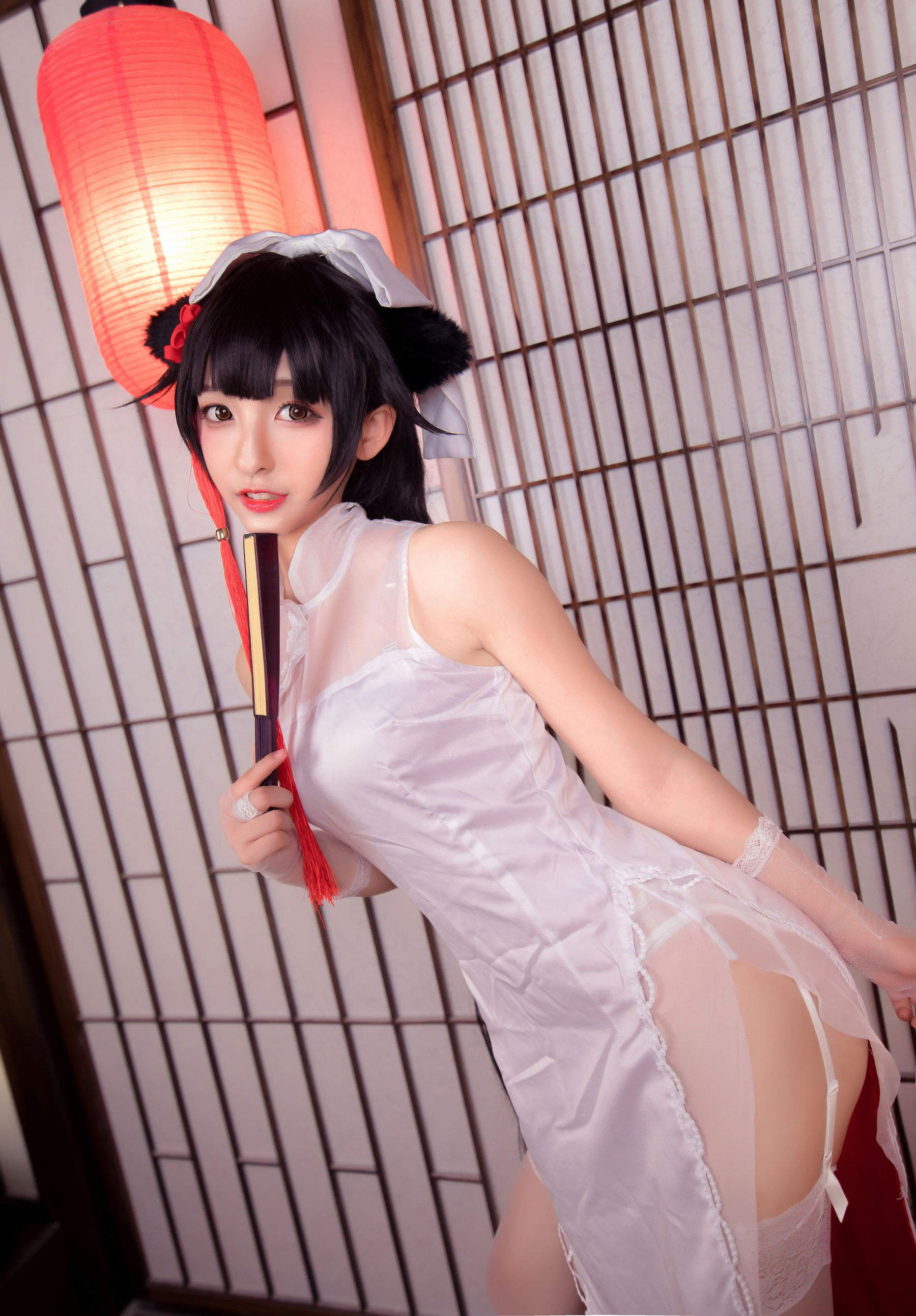 [萝莉COS] 神楽板真冬 指挥官很忙…