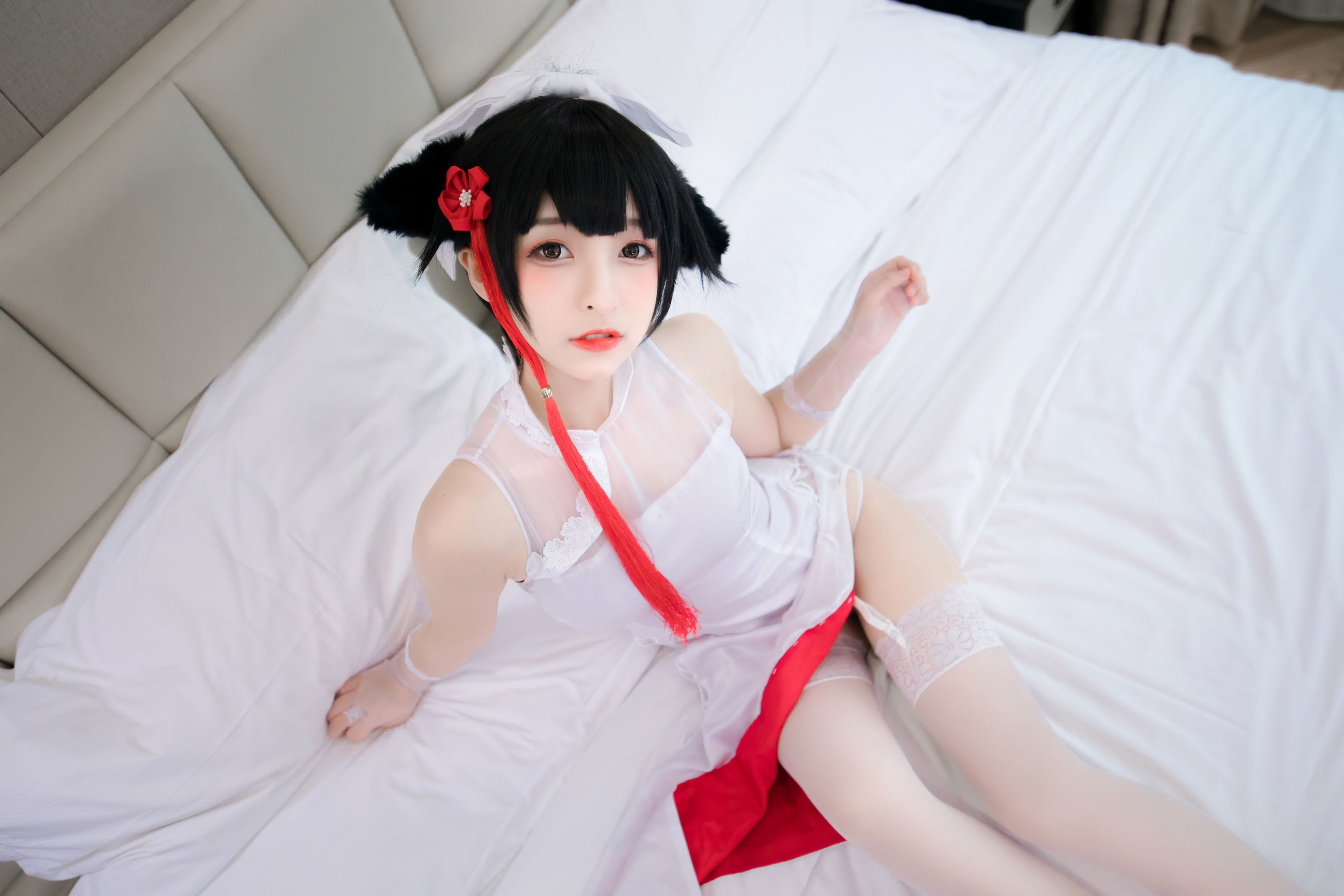 [萝莉COS] 神楽板真冬 指挥官很忙…
