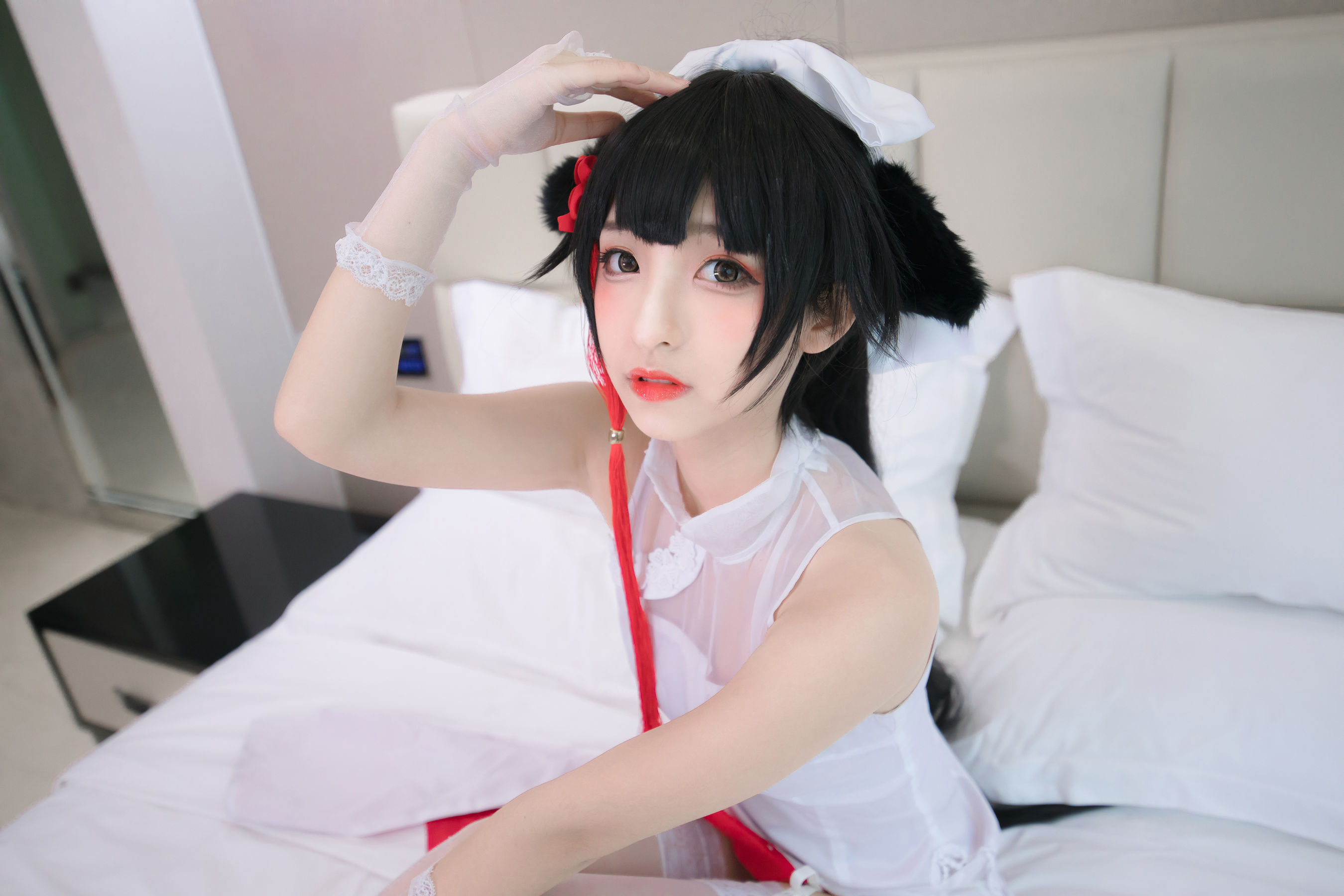 [萝莉COS] 神楽板真冬 指挥官很忙…
