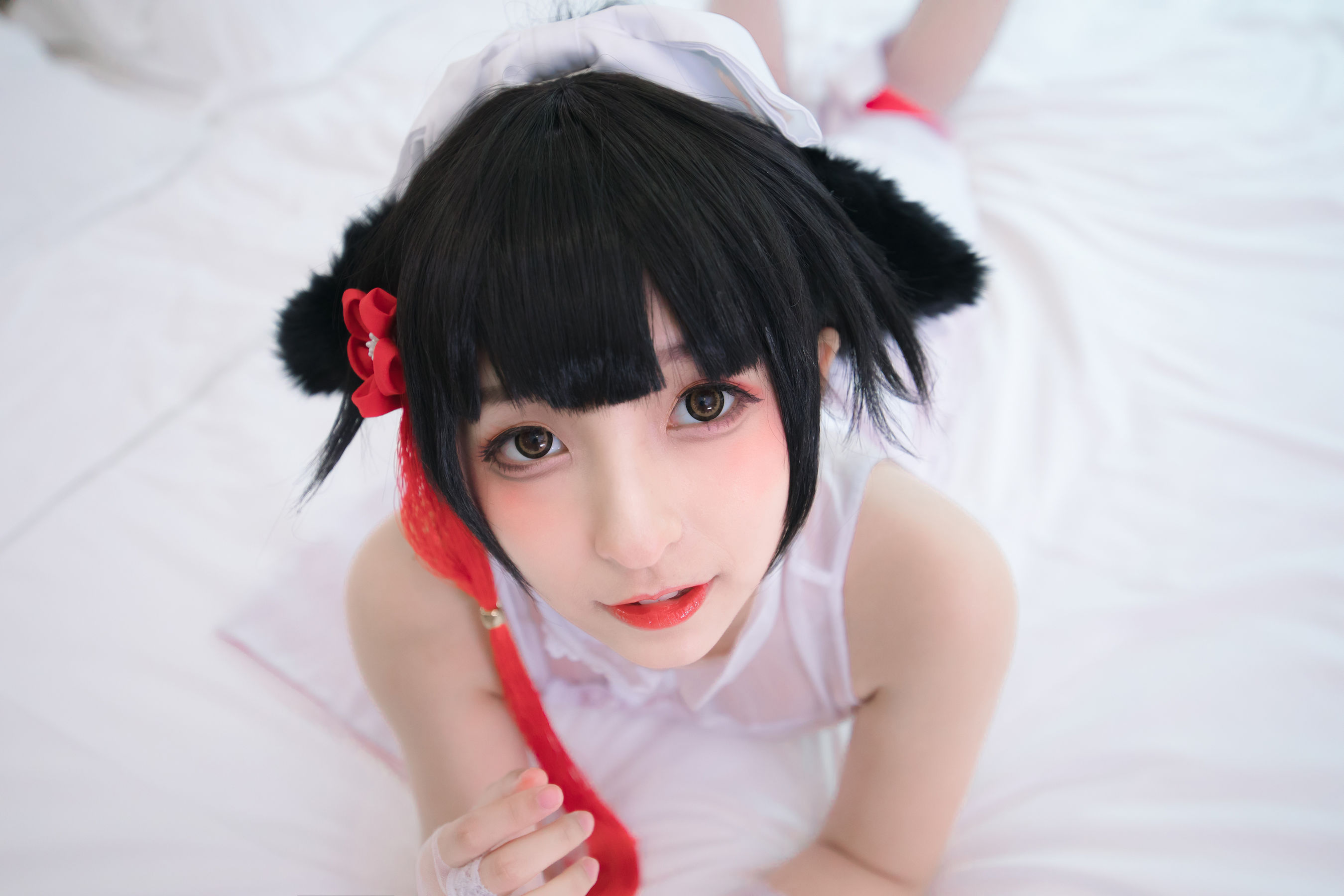 [萝莉COS] 神楽板真冬 指挥官很忙…