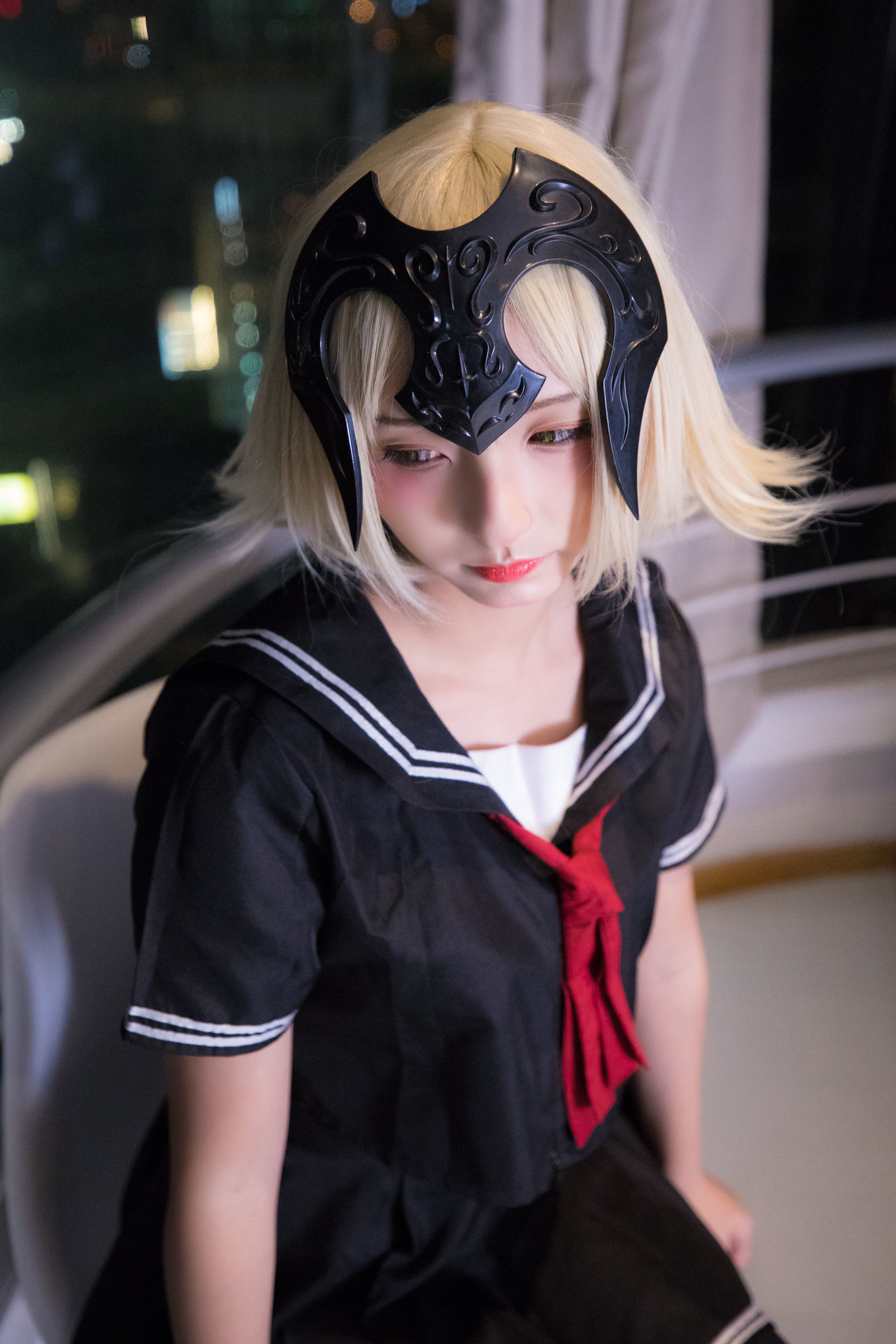 [萝莉COS] 神楽板真冬 放课后