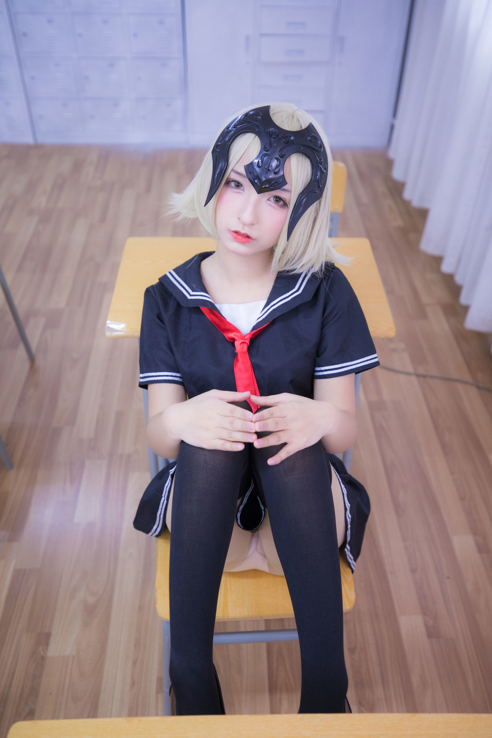 [萝莉COS] 神楽板真冬 放课后
