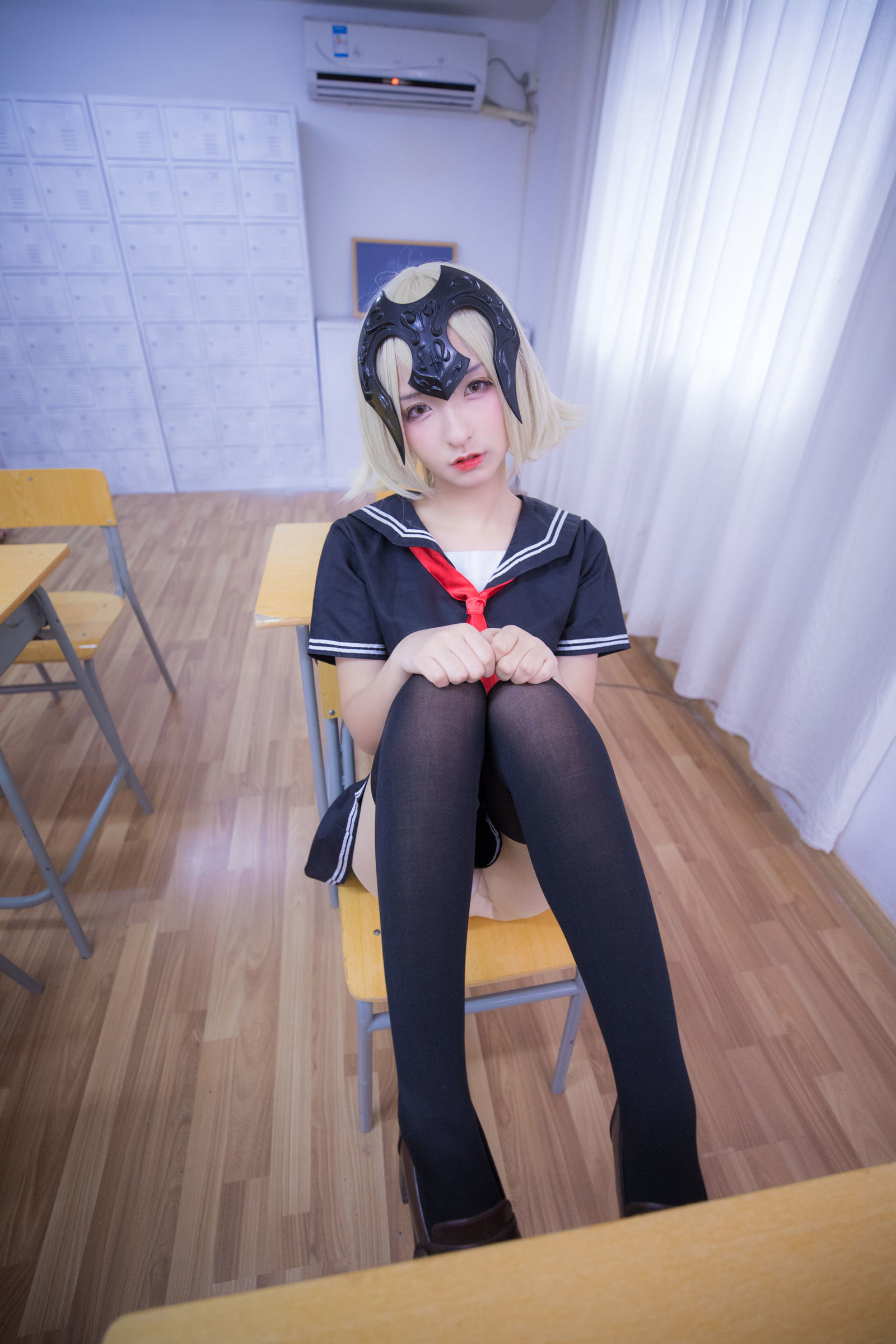 [萝莉COS] 神楽板真冬 放课后