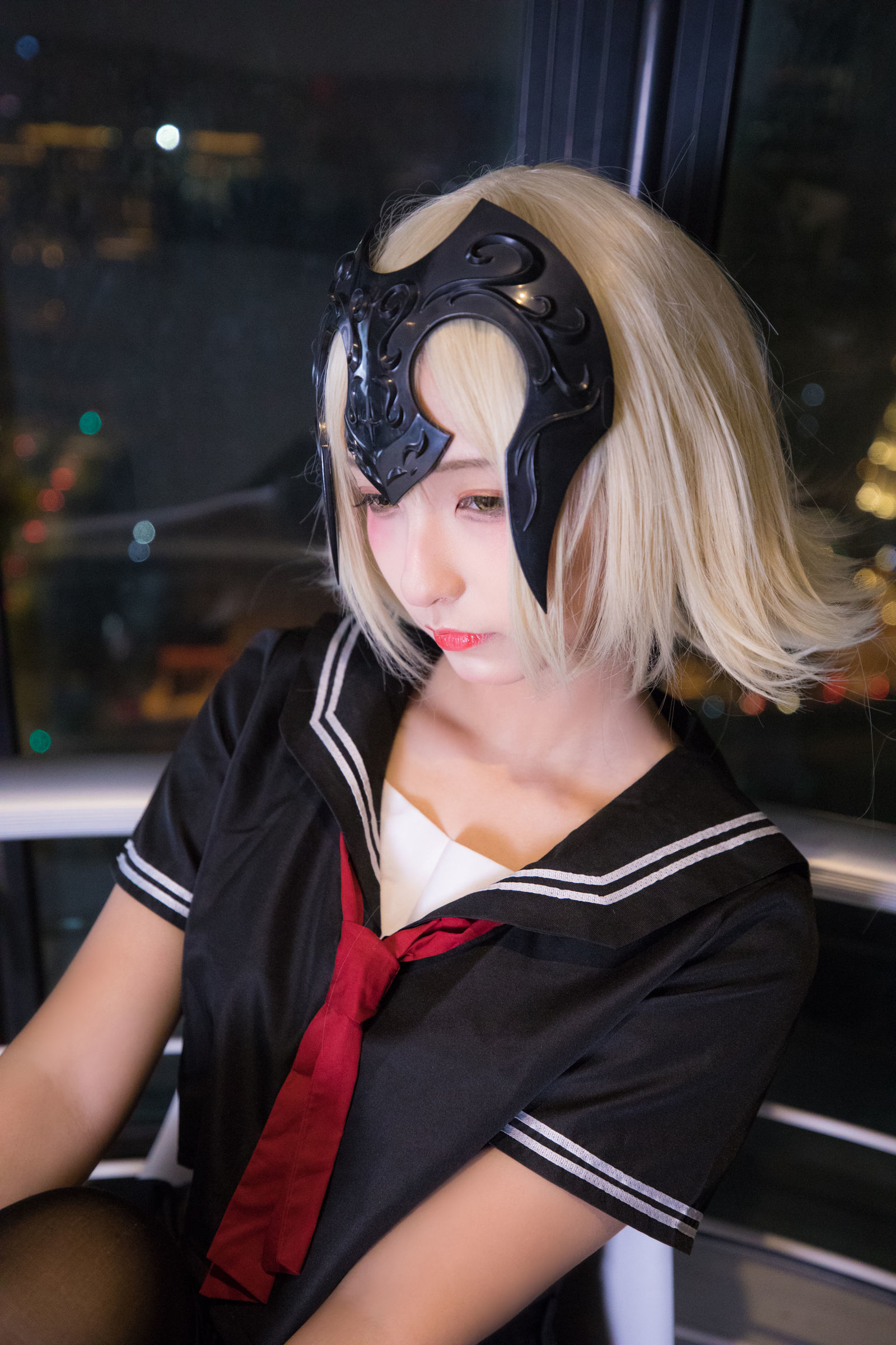 [萝莉COS] 神楽板真冬 放课后