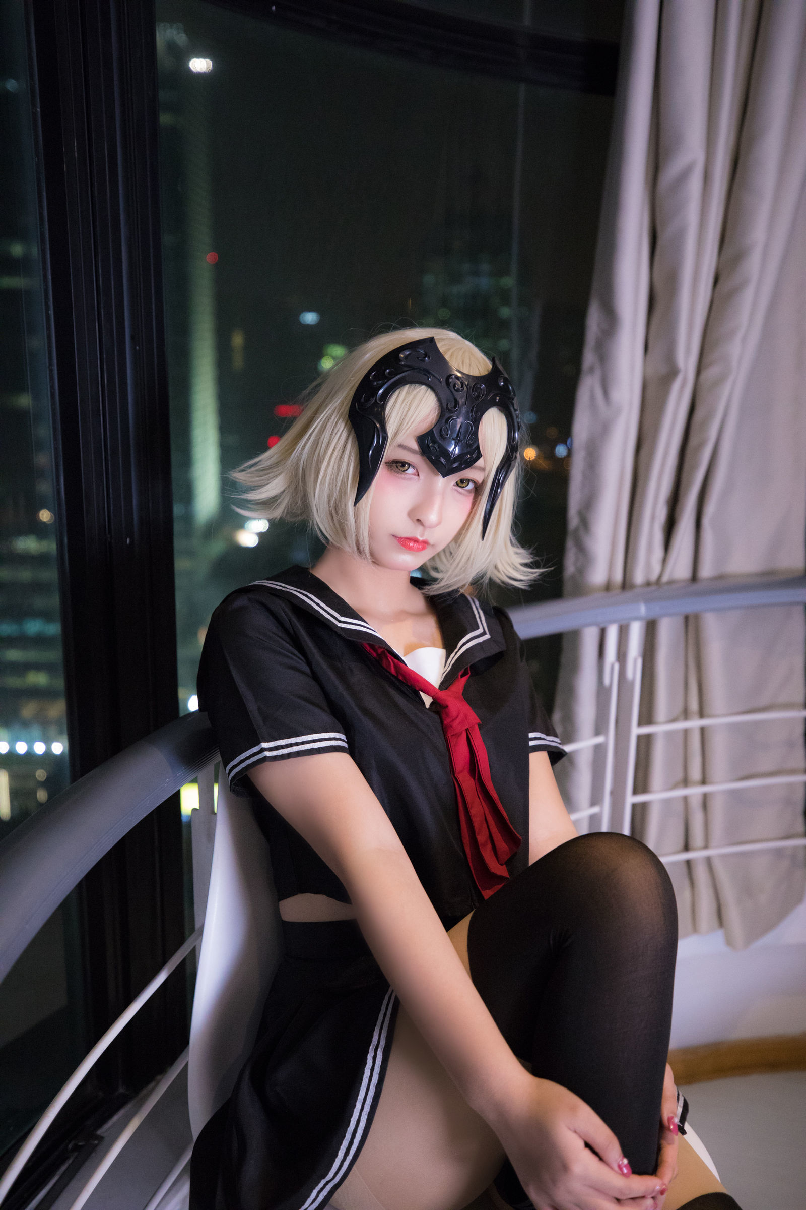 [萝莉COS] 神楽板真冬 放课后