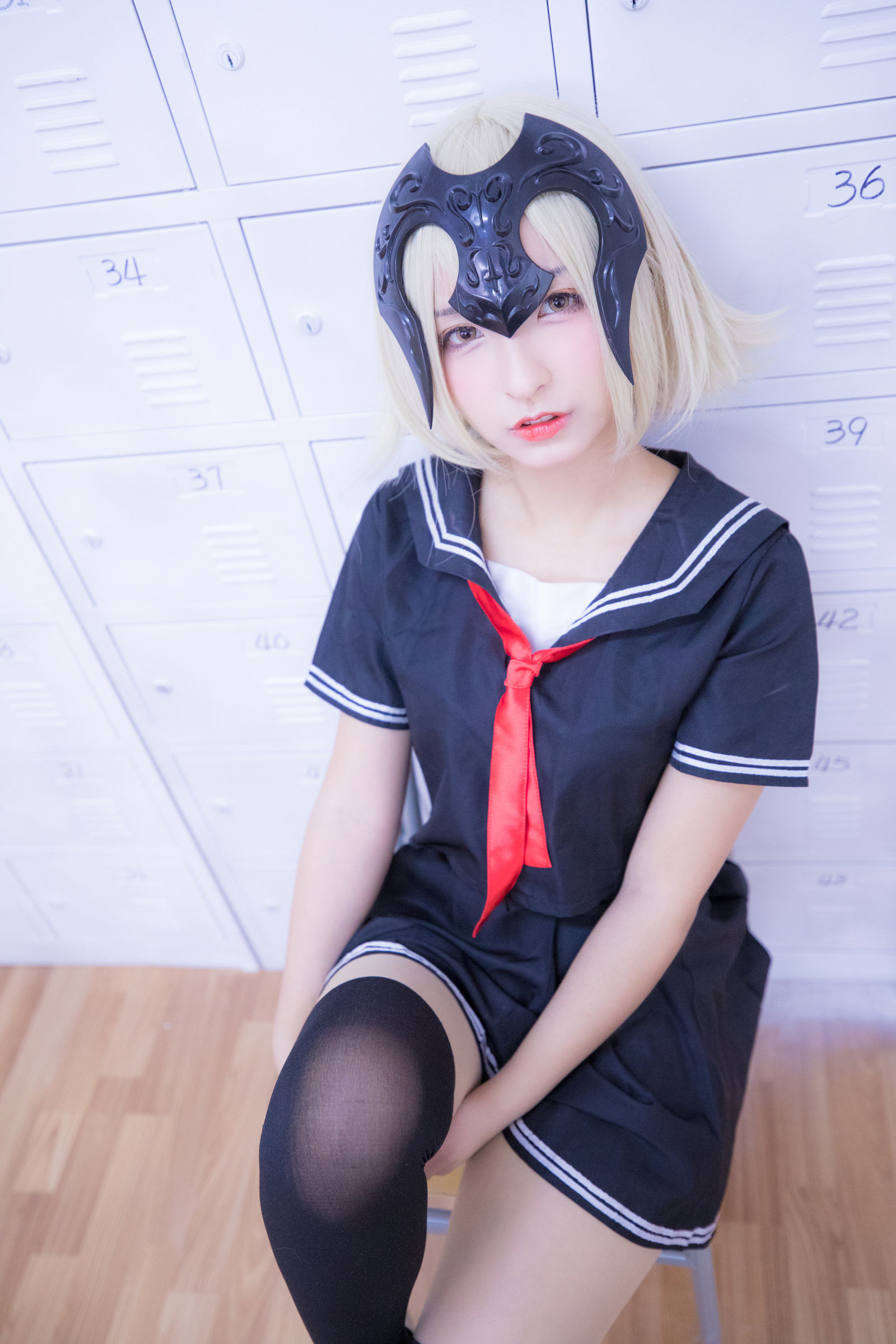 [萝莉COS] 神楽板真冬 放课后