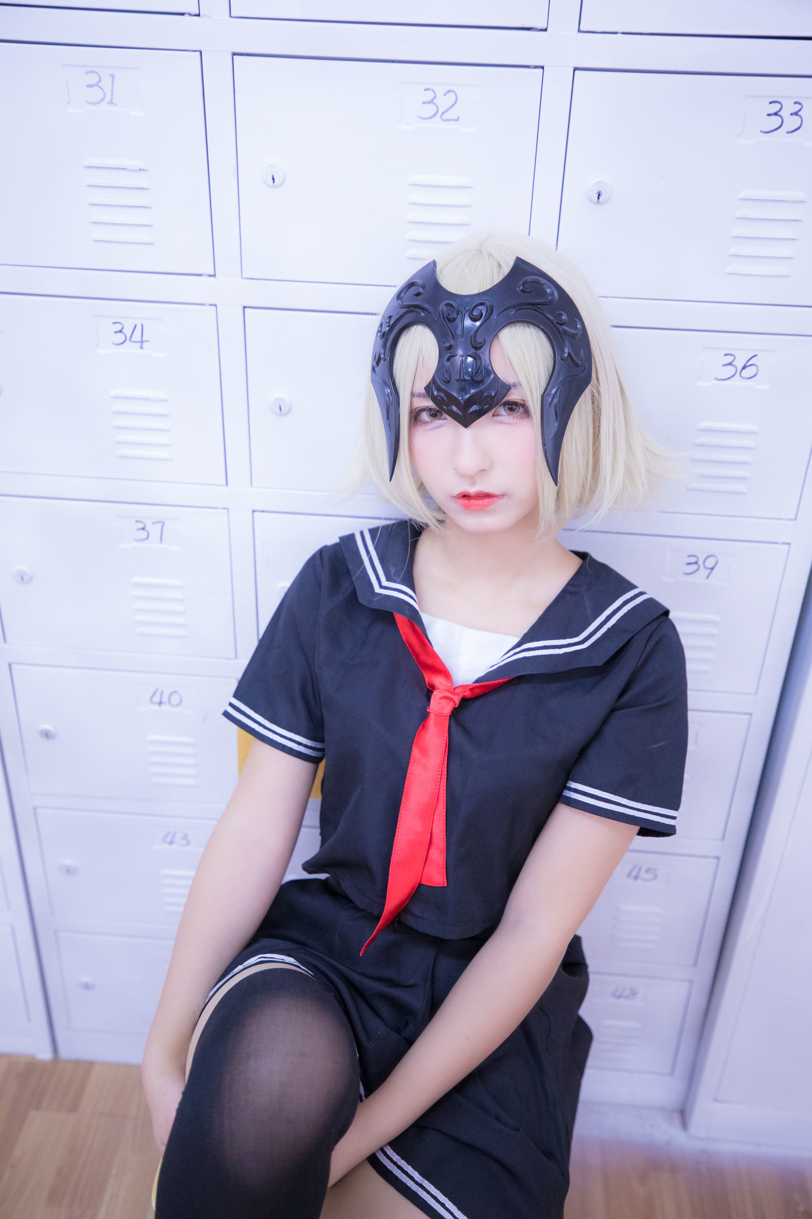 [萝莉COS] 神楽板真冬 放课后