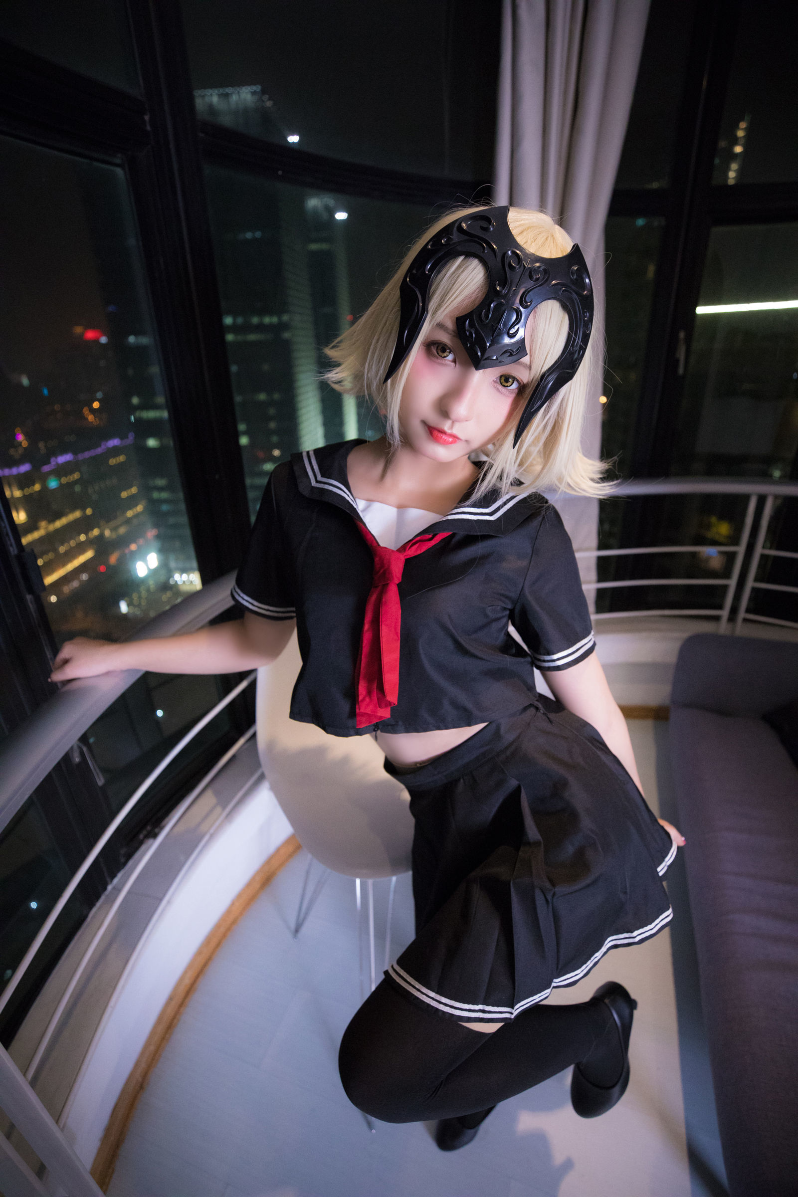 [萝莉COS] 神楽板真冬 放课后