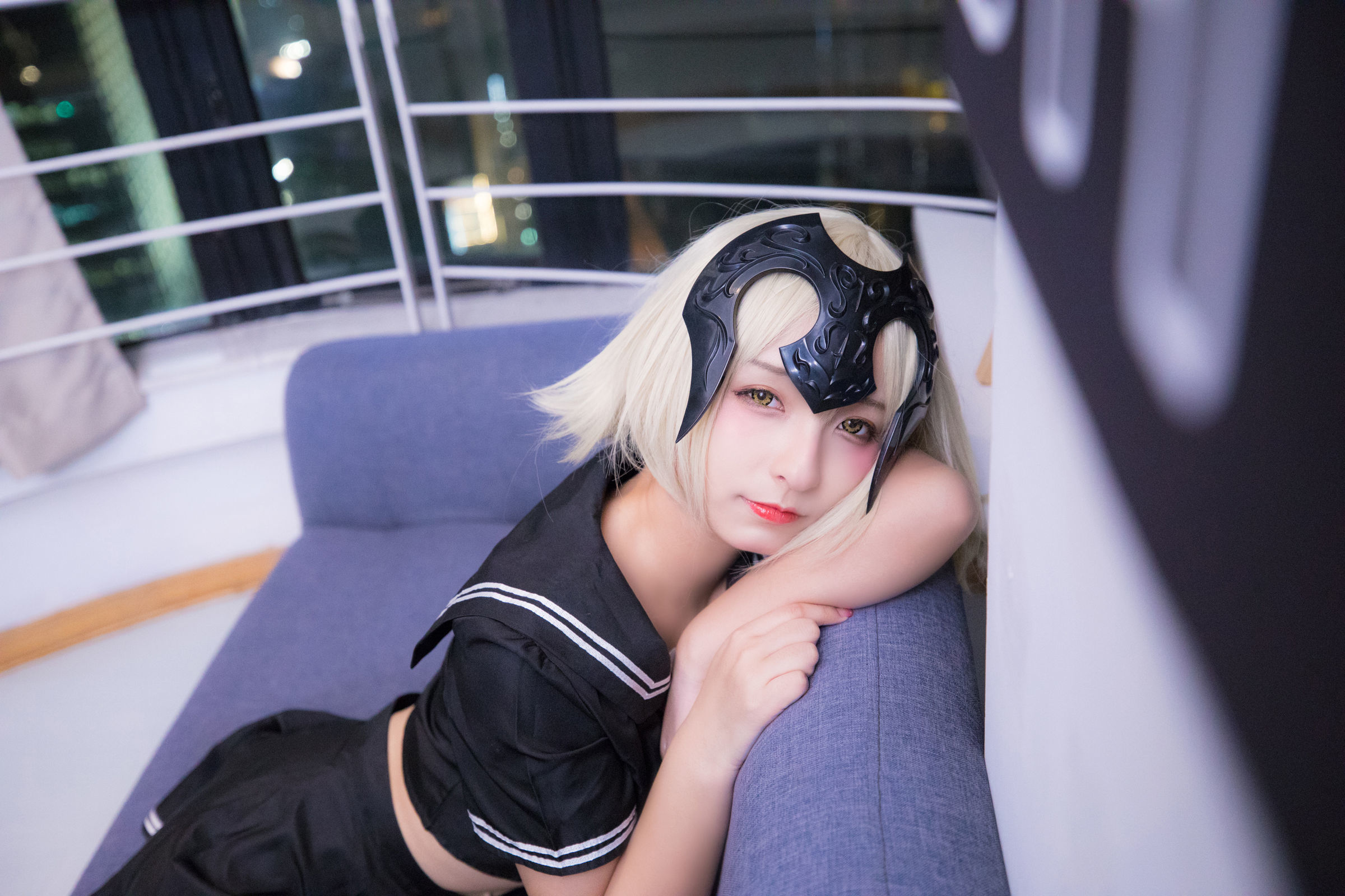 [萝莉COS] 神楽板真冬 放课后