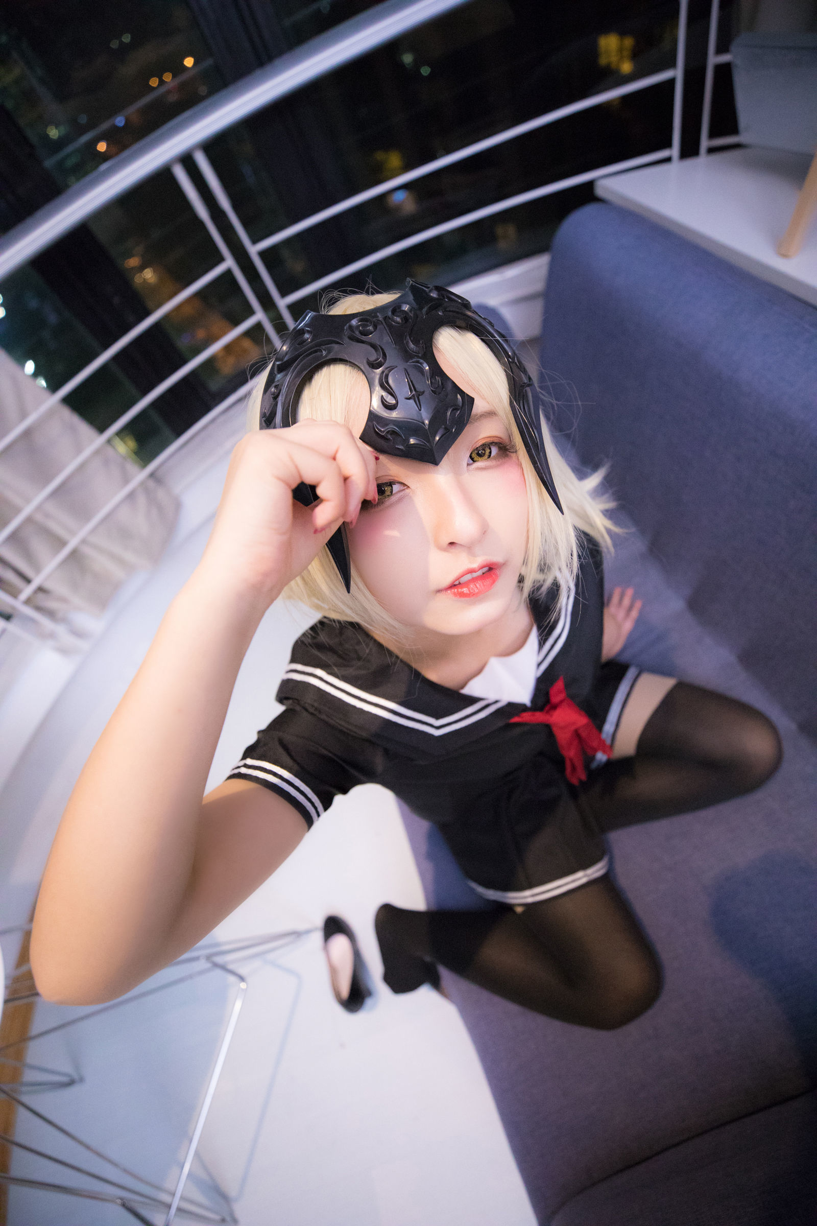 [萝莉COS] 神楽板真冬 放课后