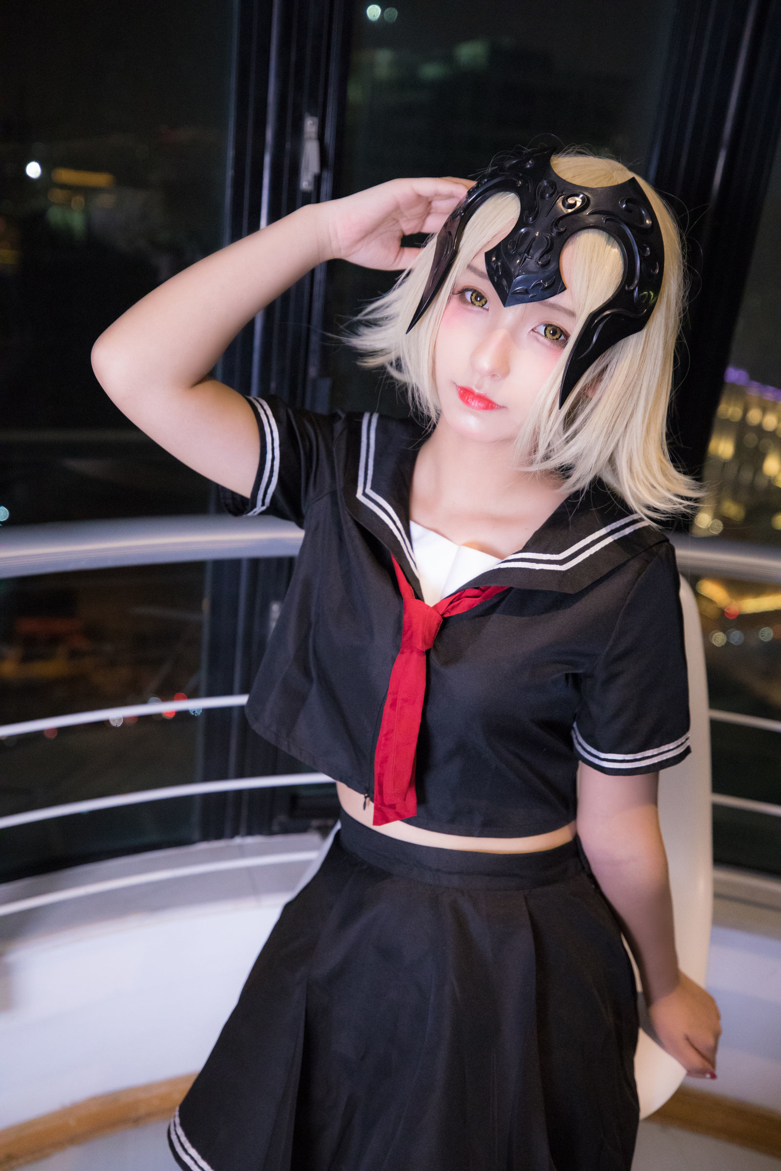 [萝莉COS] 神楽板真冬 放课后