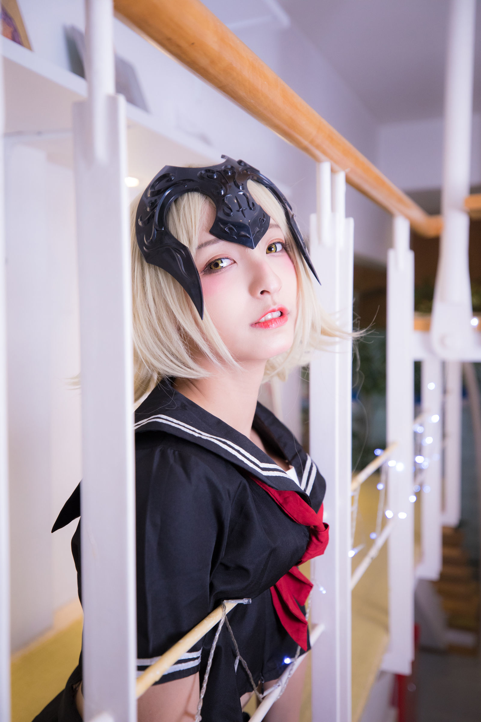 [萝莉COS] 神楽板真冬 放课后