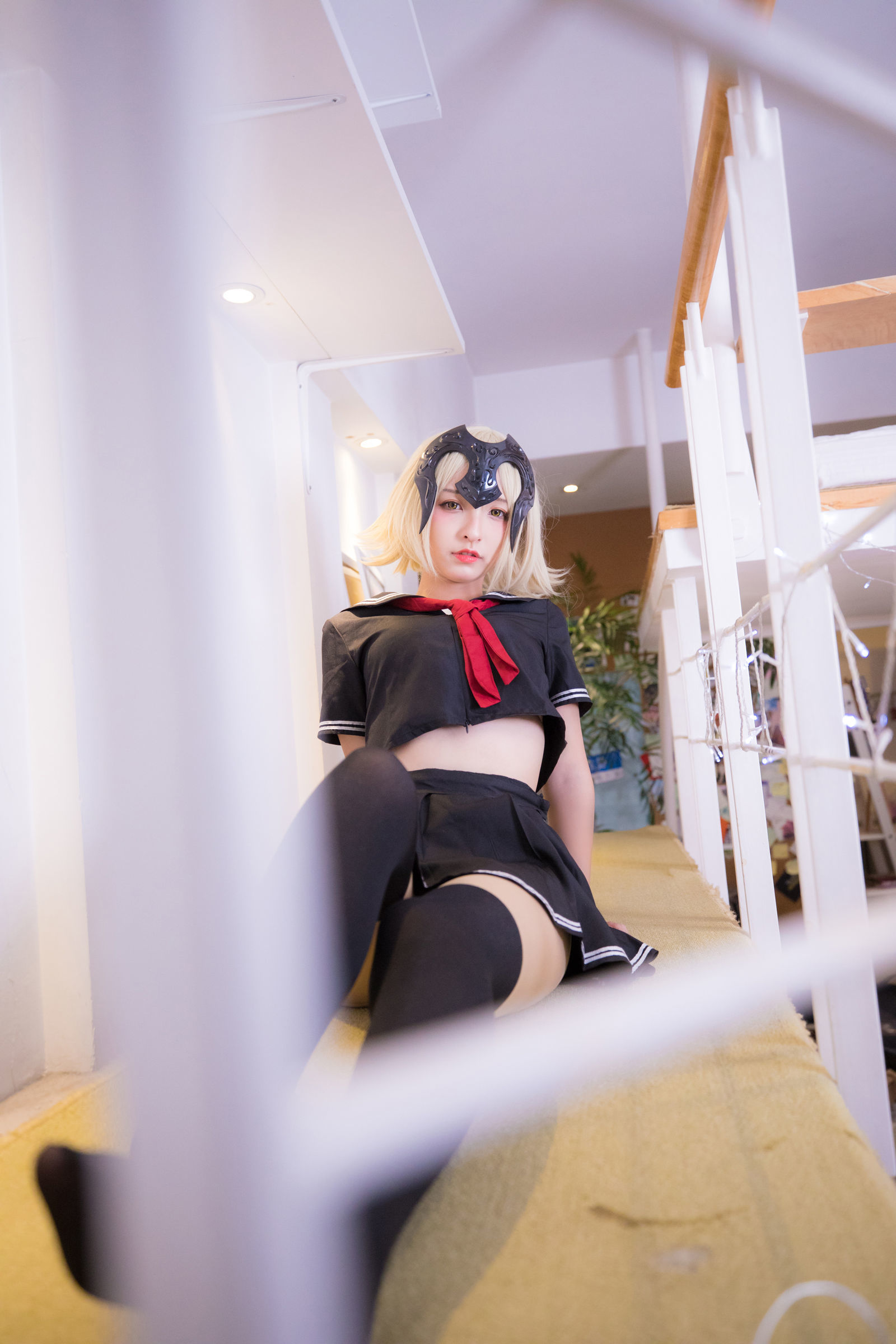 [萝莉COS] 神楽板真冬 放课后