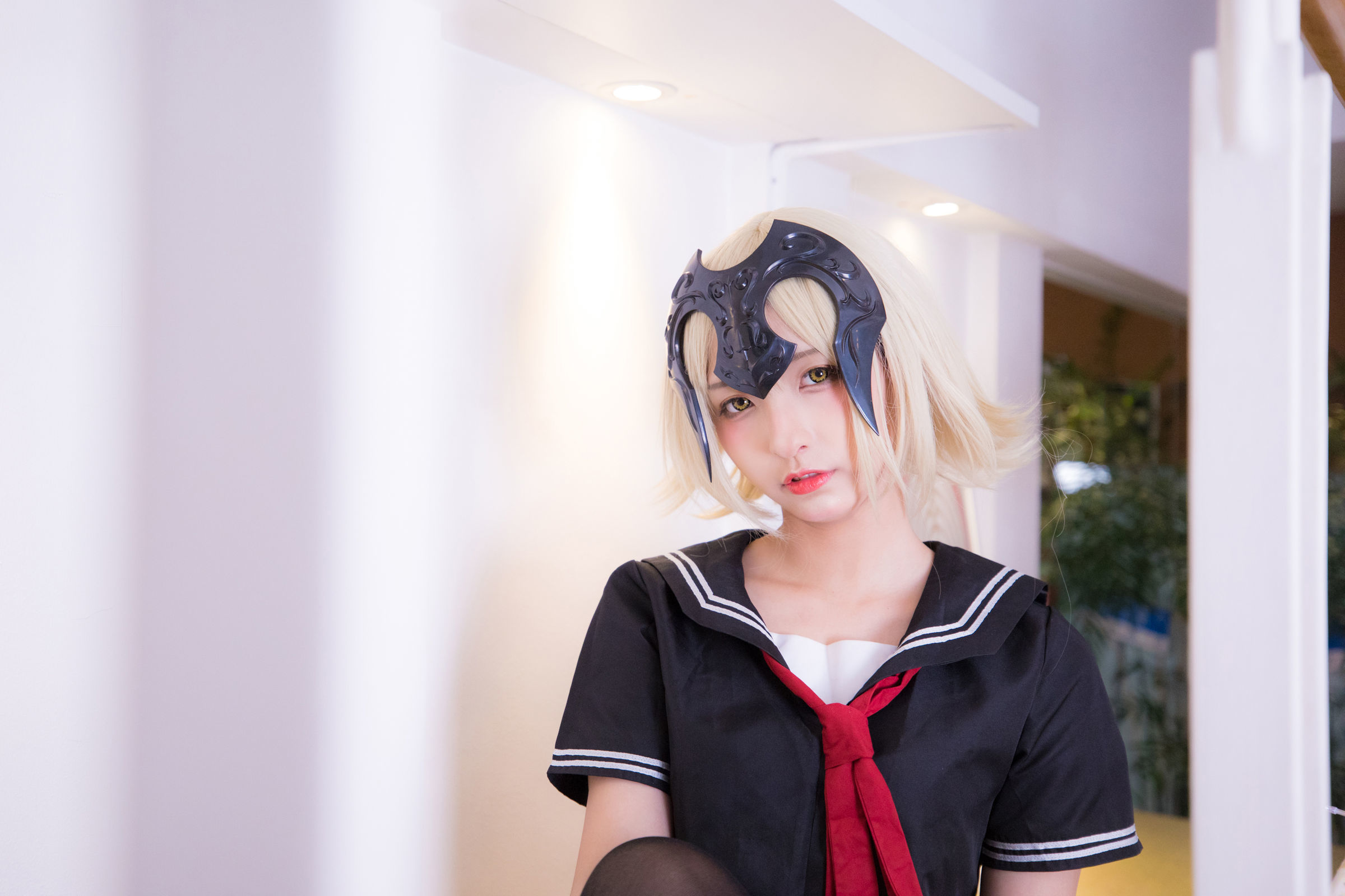 [萝莉COS] 神楽板真冬 放课后